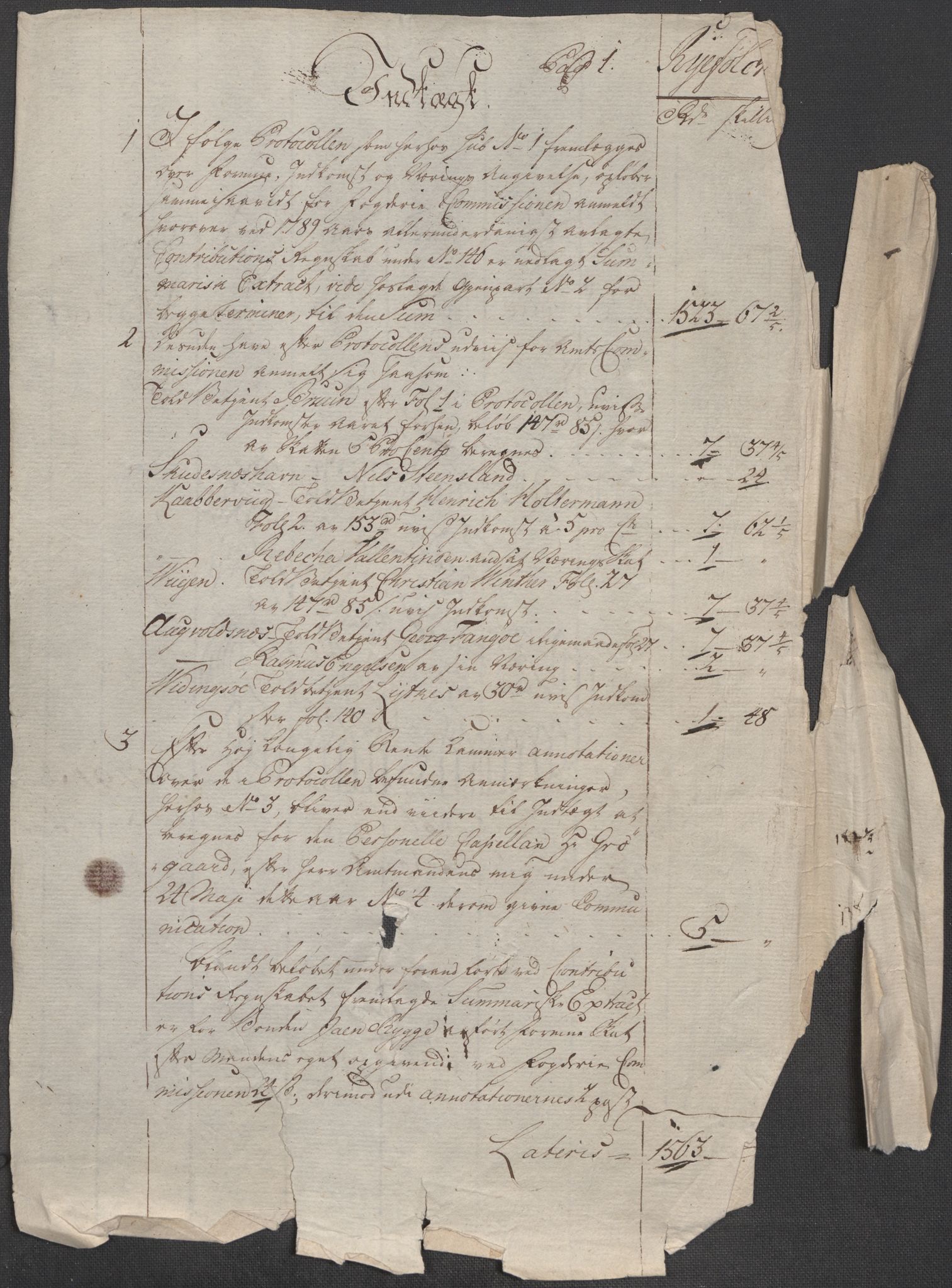 Rentekammeret inntil 1814, Reviderte regnskaper, Mindre regnskaper, AV/RA-EA-4068/Rf/Rfe/L0039: Rosendal baroni, Ryfylke fogderi, 1789, s. 153