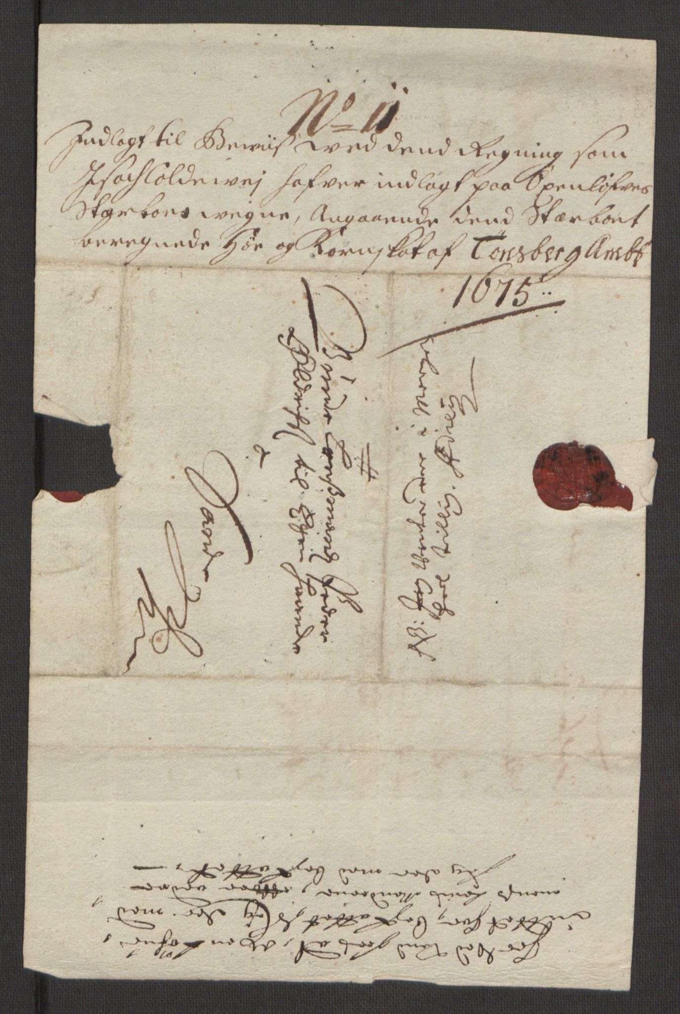 Rentekammeret inntil 1814, Reviderte regnskaper, Fogderegnskap, AV/RA-EA-4092/R32/L1844: Fogderegnskap Jarlsberg grevskap, 1674-1675, s. 362