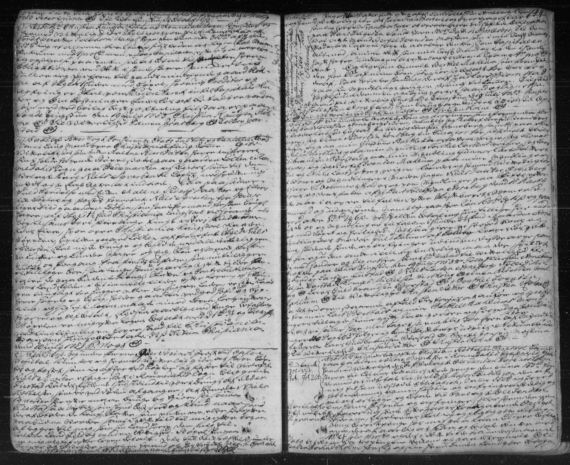 Hedemarken sorenskriveri, SAH/TING-034/H/Hb/L0007A: Pantebok nr. 7a, 1751-1756, s. 144