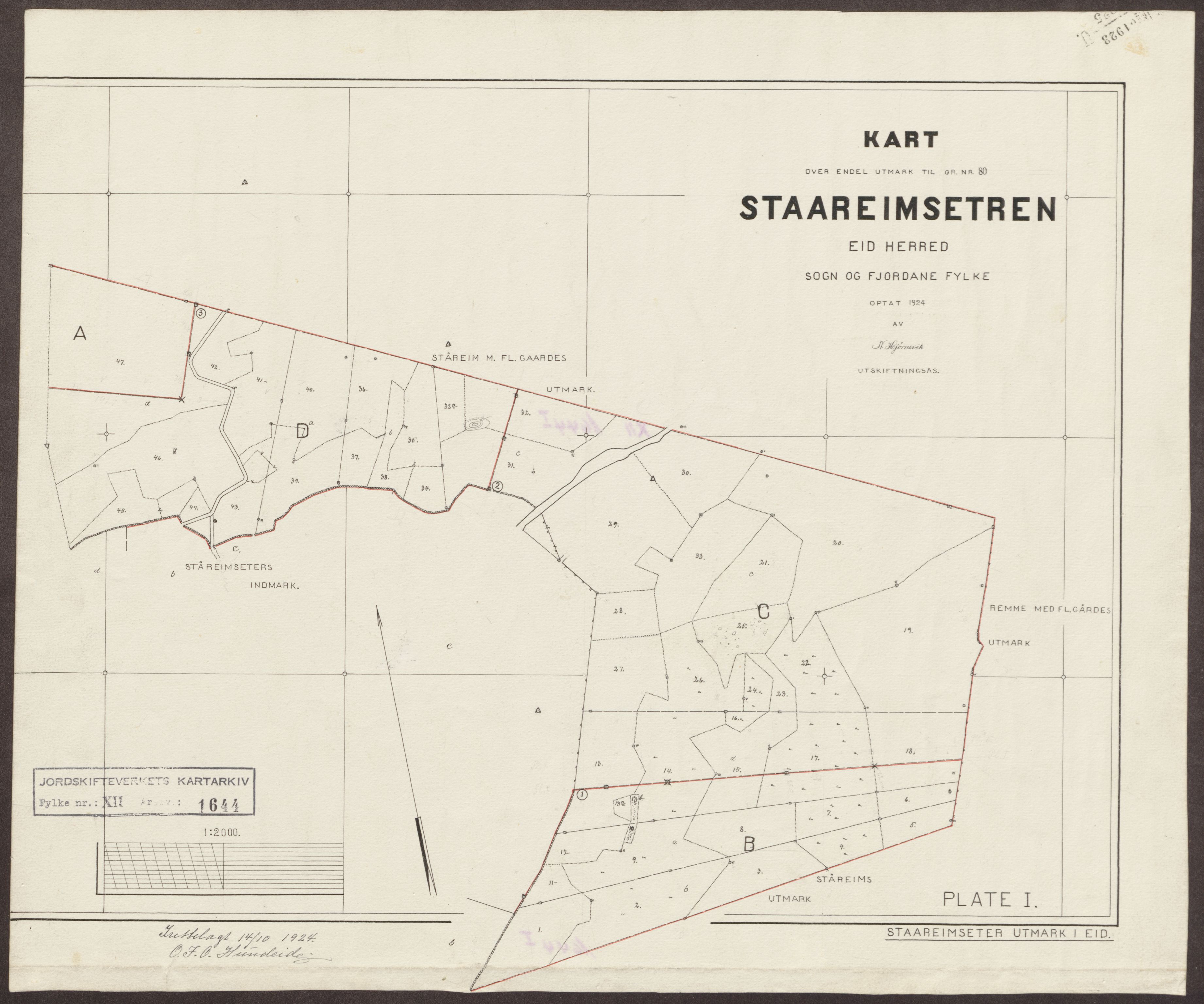 Jordskifteverkets kartarkiv, RA/S-3929/T, 1859-1988, s. 1883
