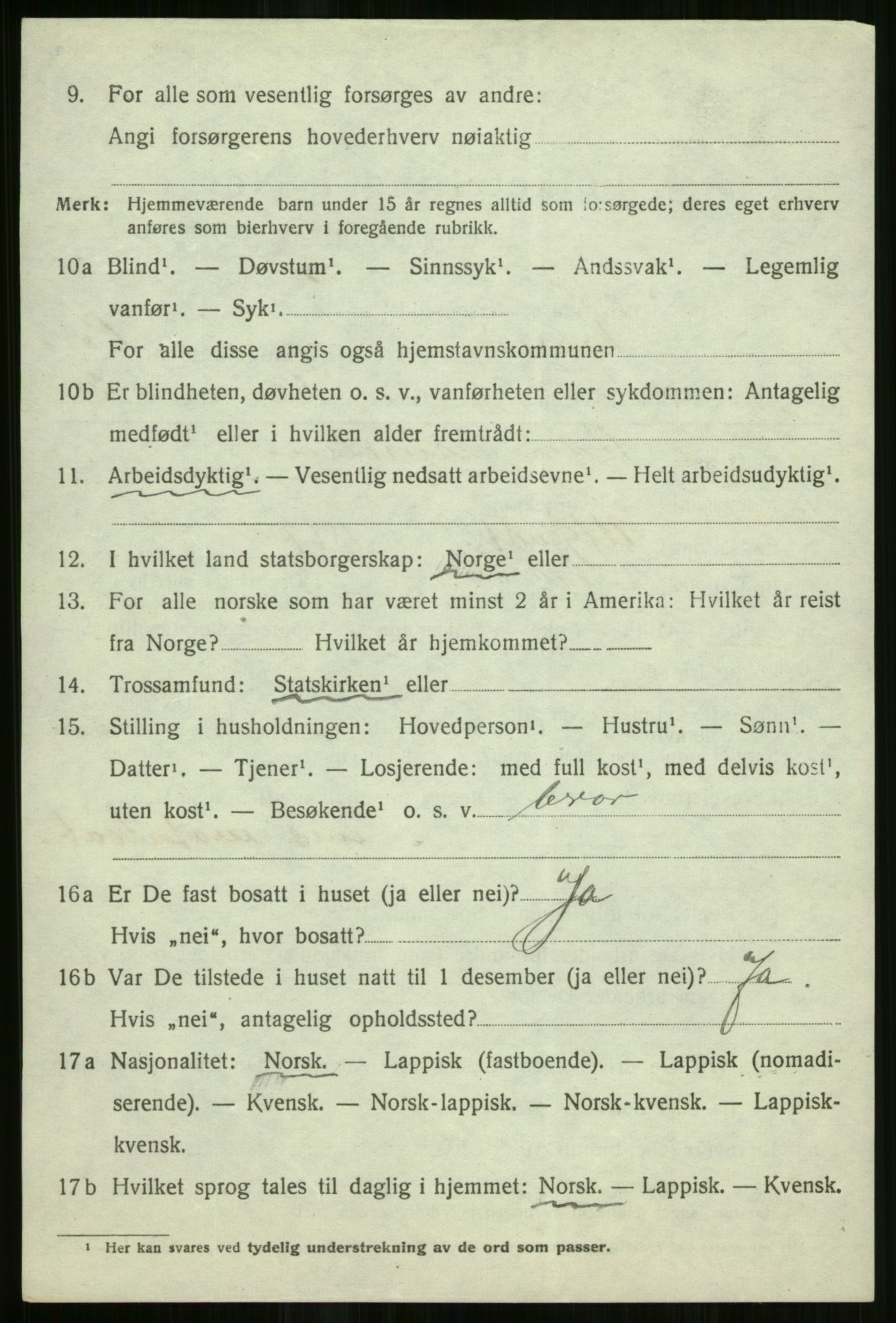 SATØ, Folketelling 1920 for 1941 Skjervøy herred, 1920, s. 6748