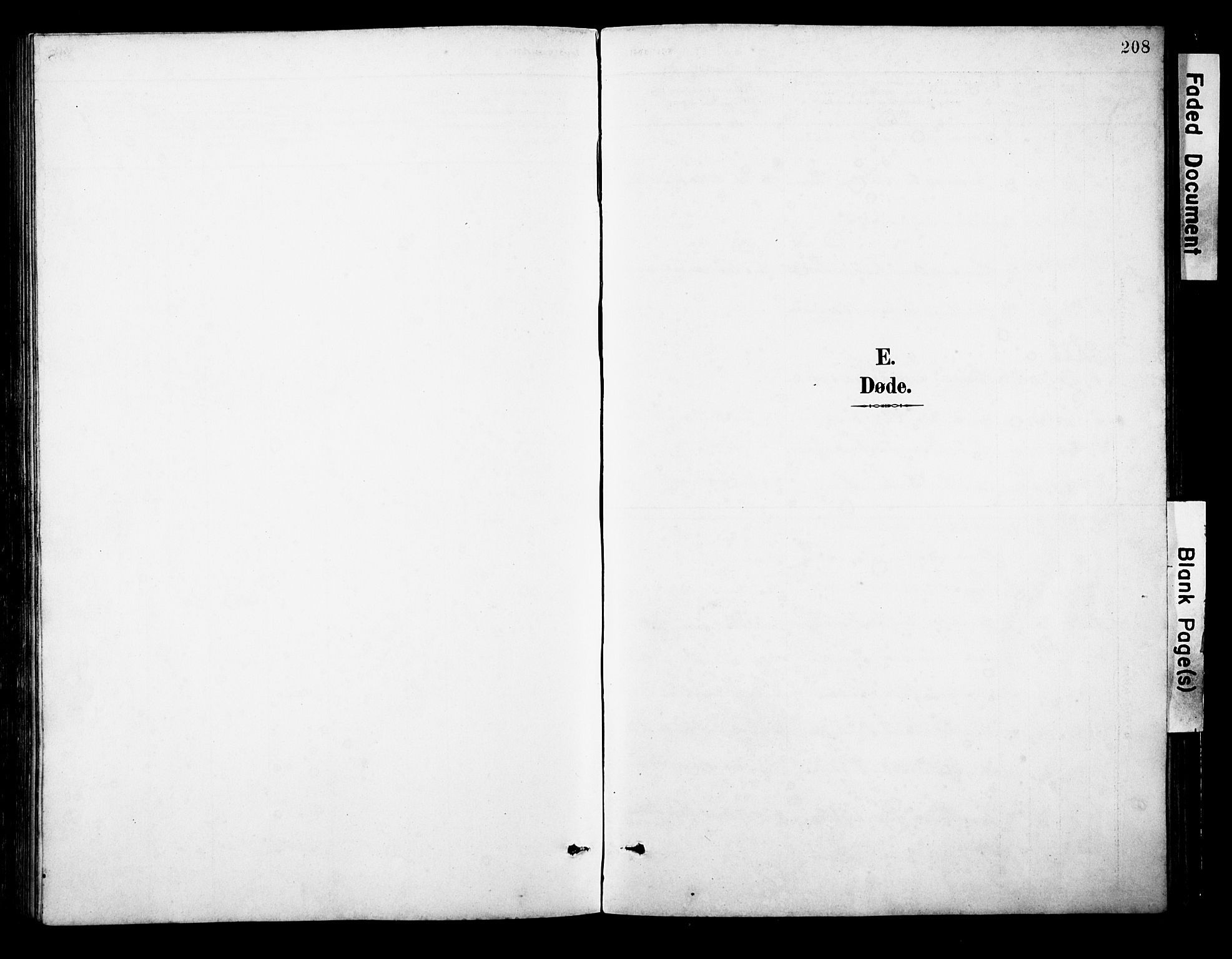 Ølen Sokneprestembete, SAB/A-79201/H/Hab: Klokkerbok nr. A 4, 1888-1930, s. 208