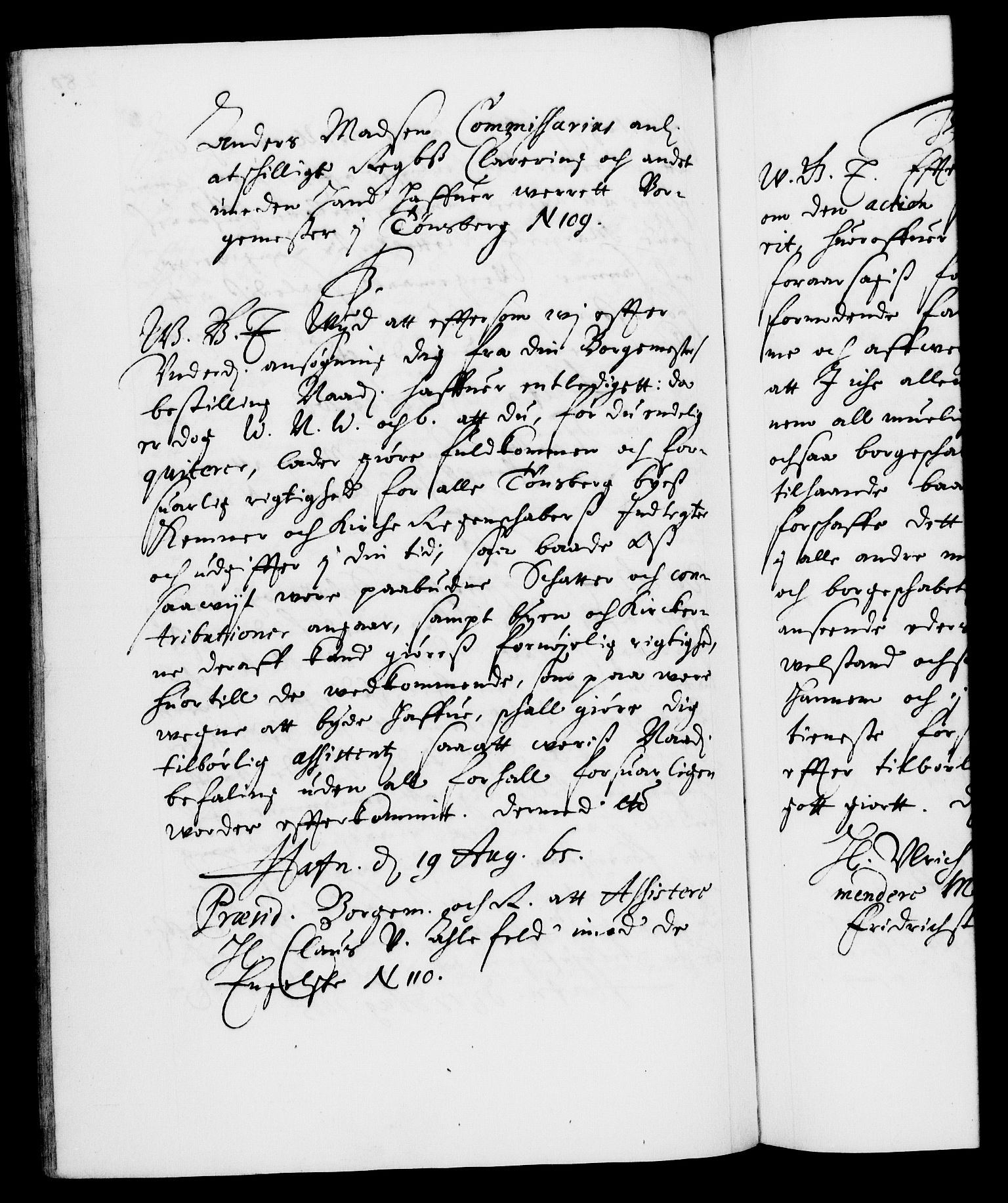 Danske Kanselli 1572-1799, AV/RA-EA-3023/F/Fc/Fca/Fcab/L0011: Norske tegnelser (mikrofilm), 1660-1670, s. 280b