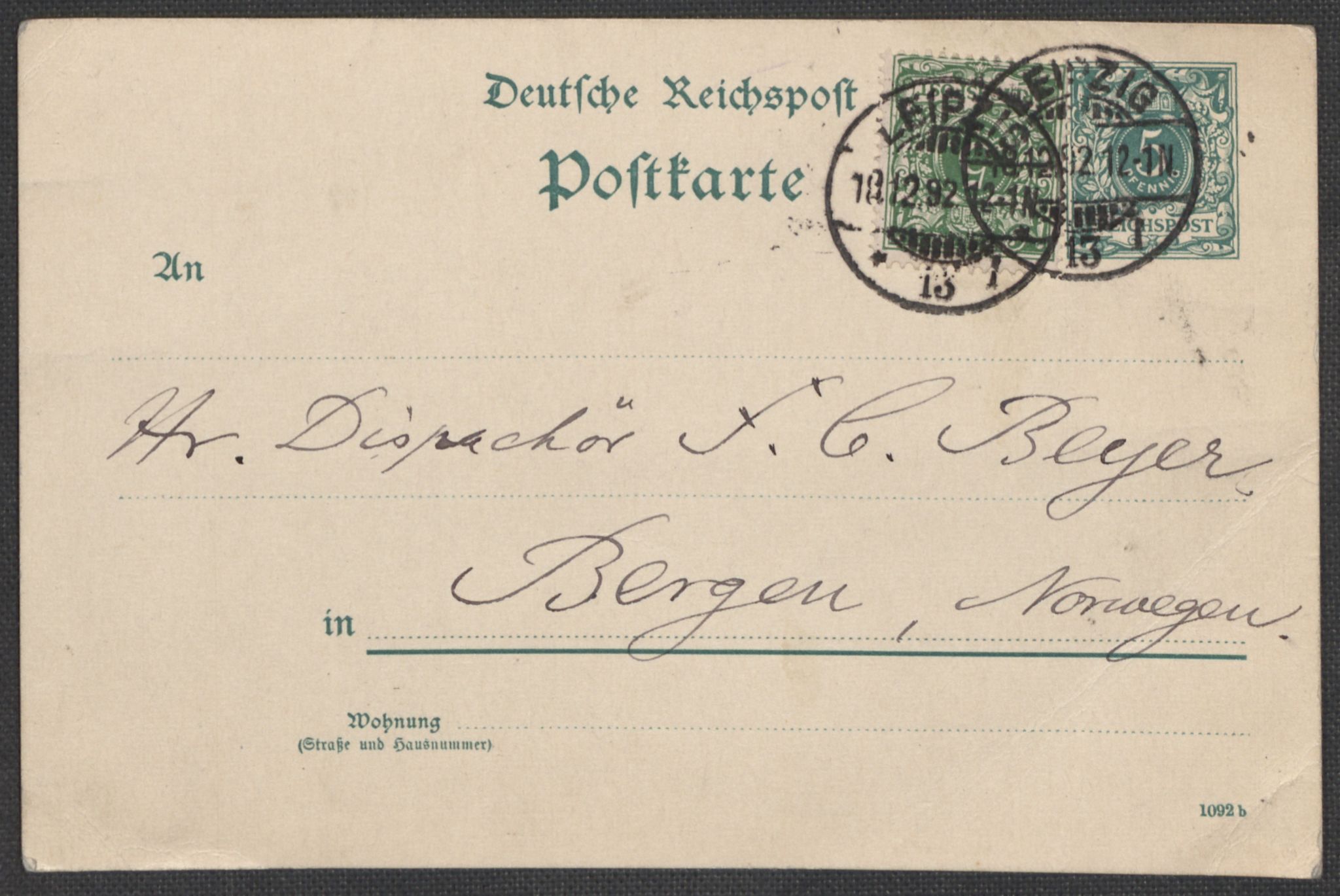 Beyer, Frants, RA/PA-0132/F/L0001: Brev fra Edvard Grieg til Frantz Beyer og "En del optegnelser som kan tjene til kommentar til brevene" av Marie Beyer, 1872-1907, s. 375