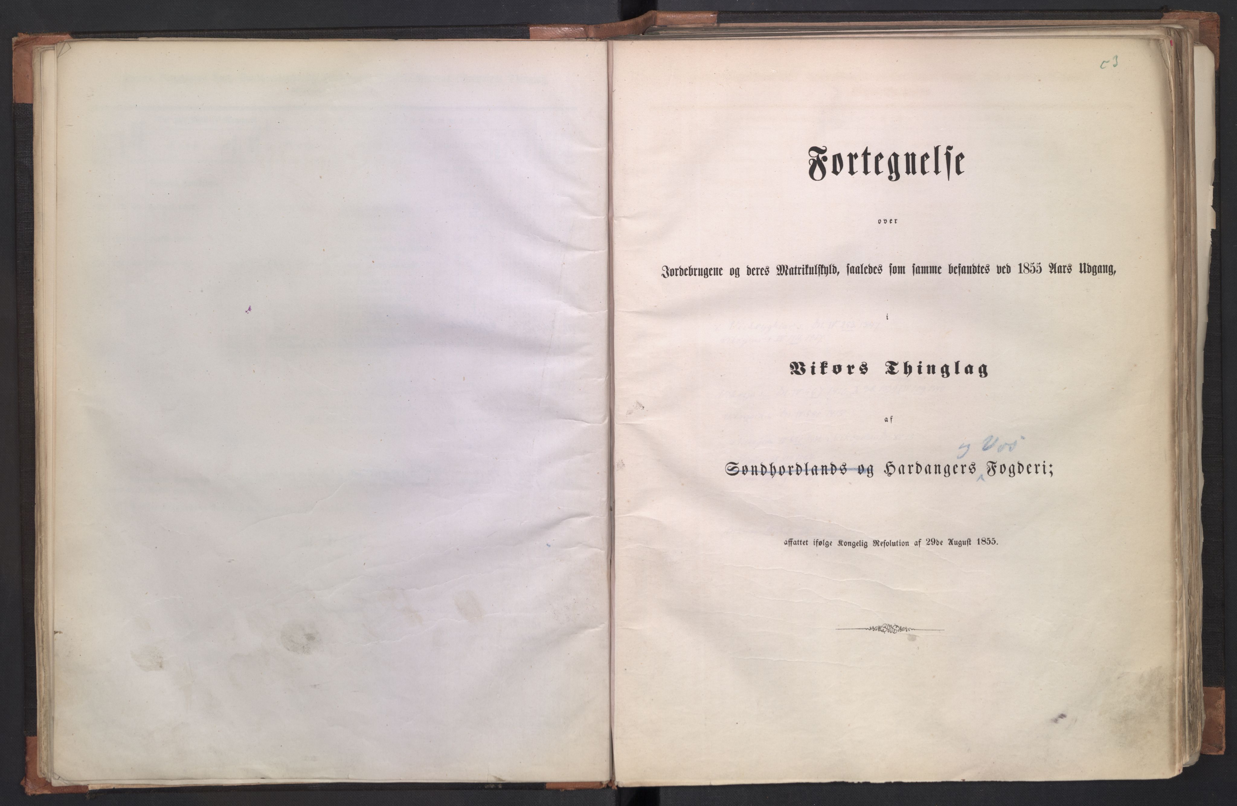 Rygh, AV/RA-PA-0034/F/Fb/L0011: Matrikkelen for 1838 - Søndre Bergenhus amt (Hordaaland fylke), 1838