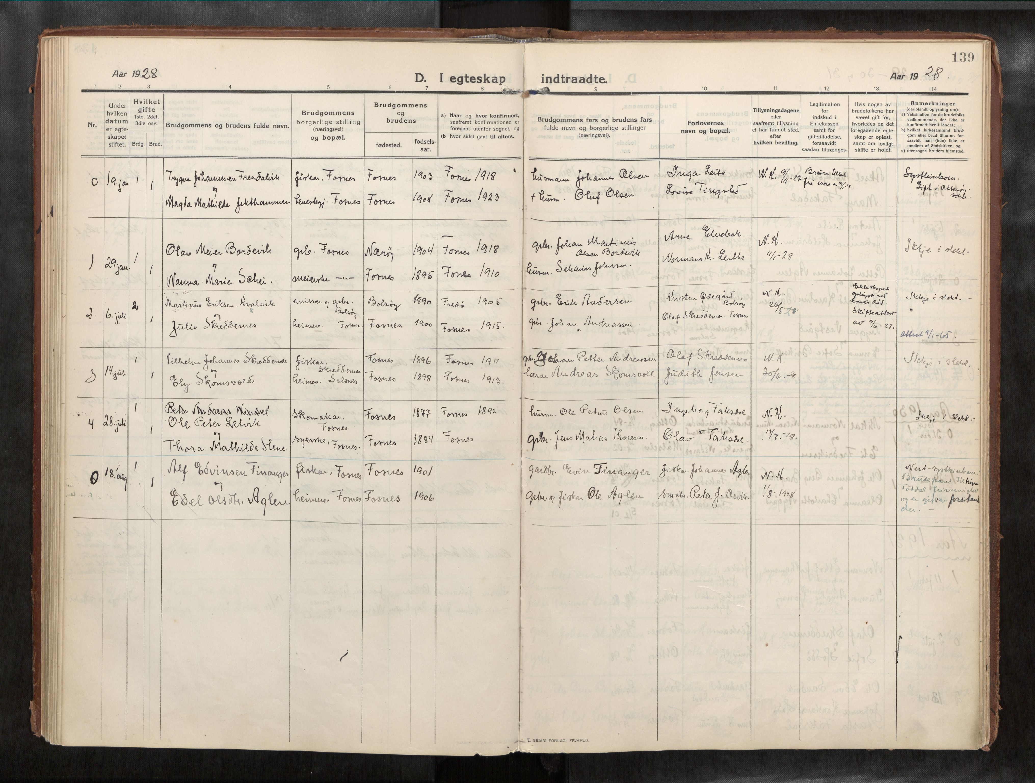 Ministerialprotokoller, klokkerbøker og fødselsregistre - Nord-Trøndelag, AV/SAT-A-1458/773/L0624a: Ministerialbok nr. 773A16, 1910-1936, s. 139