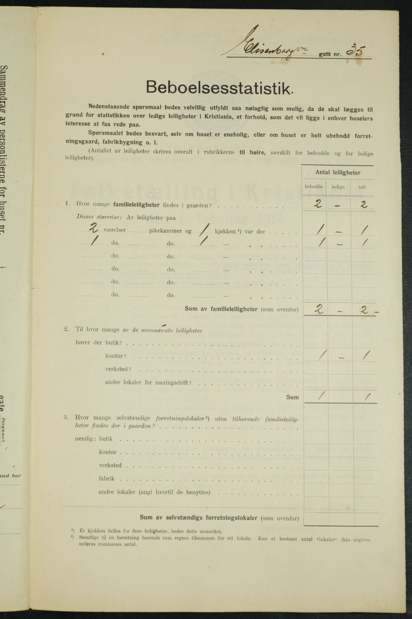 OBA, Kommunal folketelling 1.2.1914 for Kristiania, 1914, s. 21021