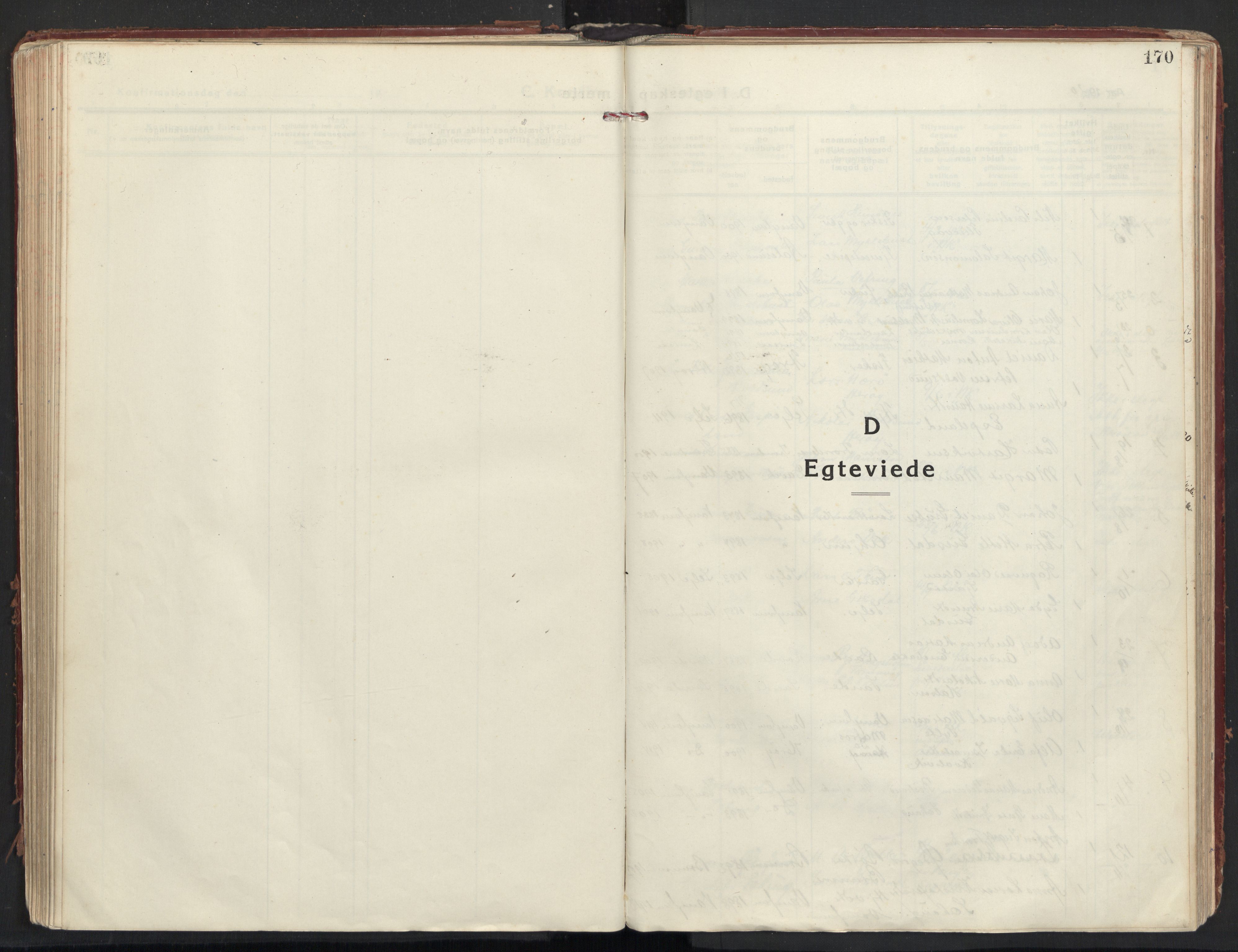 Ministerialprotokoller, klokkerbøker og fødselsregistre - Møre og Romsdal, SAT/A-1454/501/L0012: Ministerialbok nr. 501A12, 1920-1946, s. 170