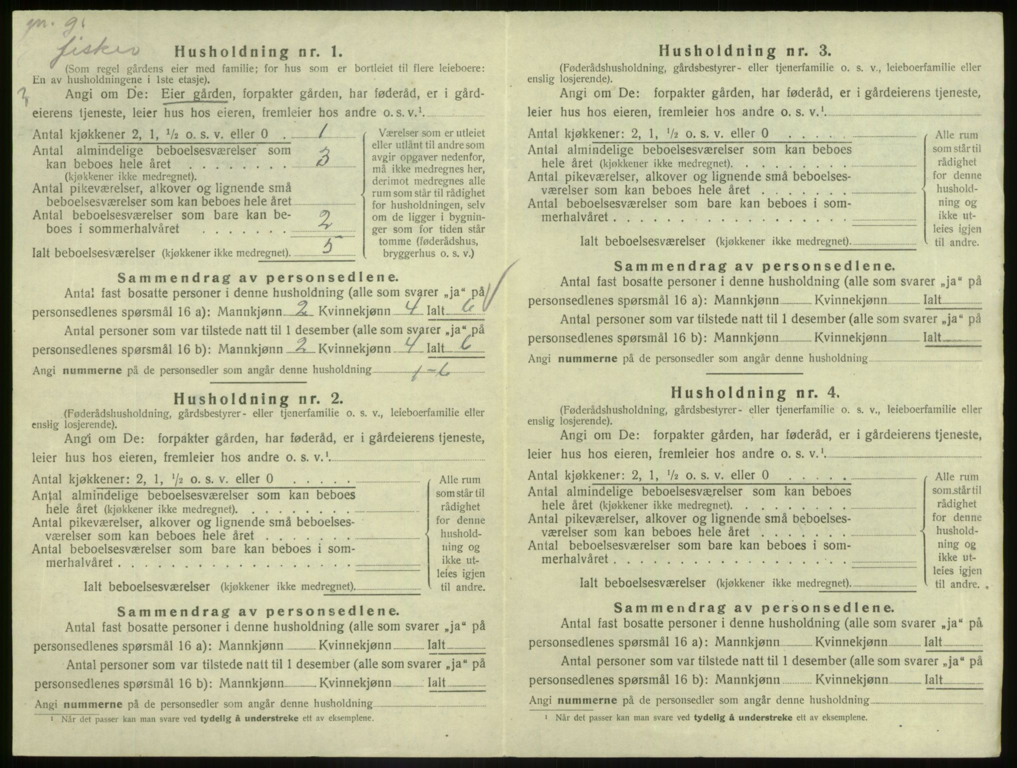 SAB, Folketelling 1920 for 1428 Askvoll herred, 1920, s. 716