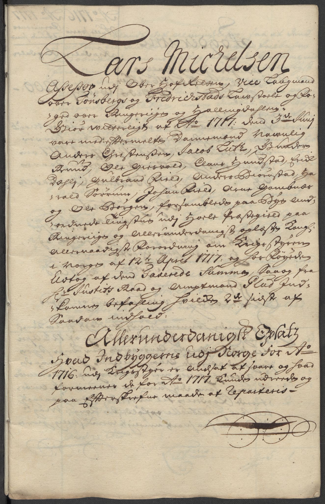 Rentekammeret inntil 1814, Reviderte regnskaper, Fogderegnskap, RA/EA-4092/R23/L1475: Fogderegnskap Ringerike og Hallingdal, 1717, s. 136