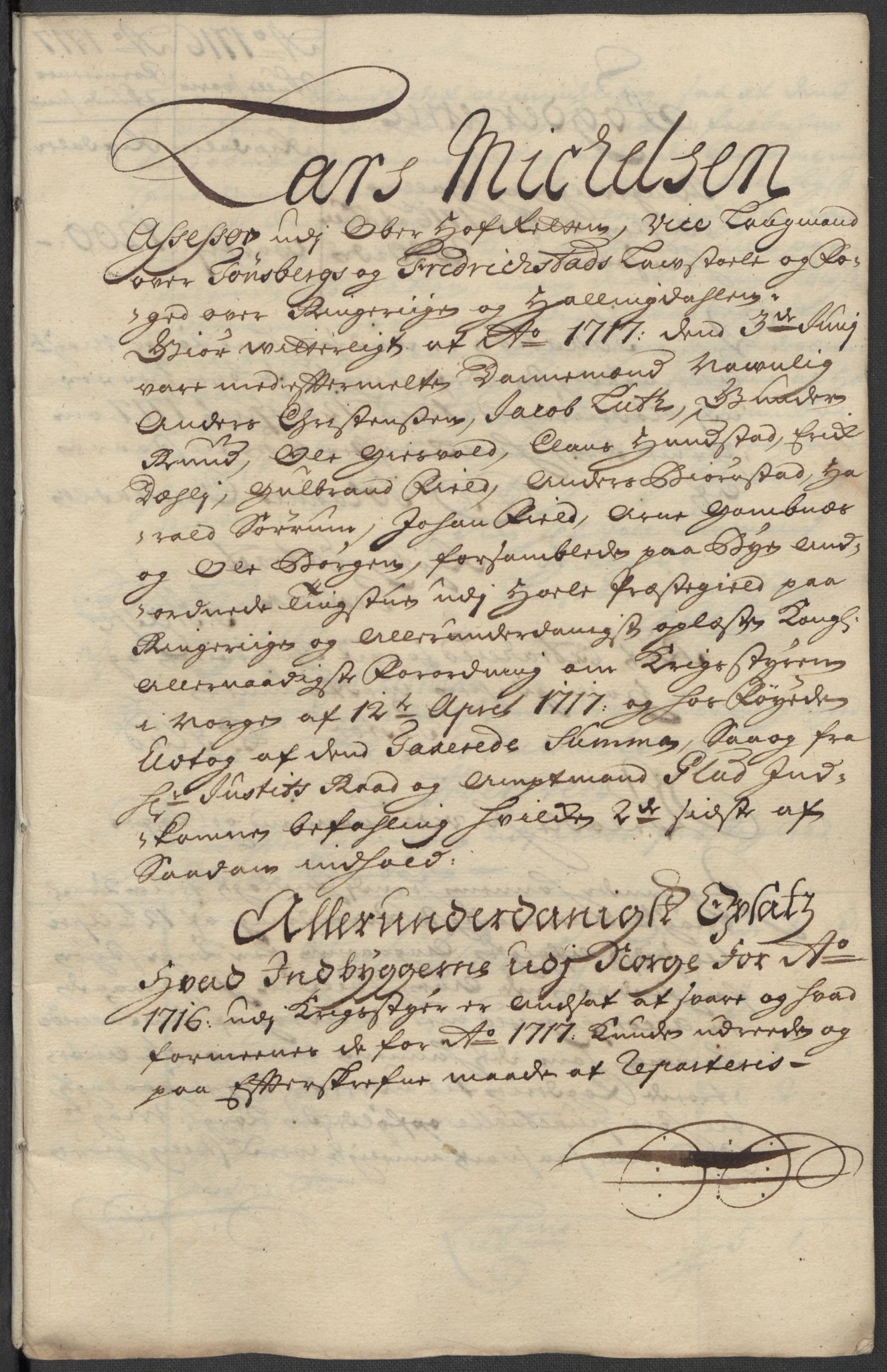 Rentekammeret inntil 1814, Reviderte regnskaper, Fogderegnskap, AV/RA-EA-4092/R23/L1475: Fogderegnskap Ringerike og Hallingdal, 1717, s. 136