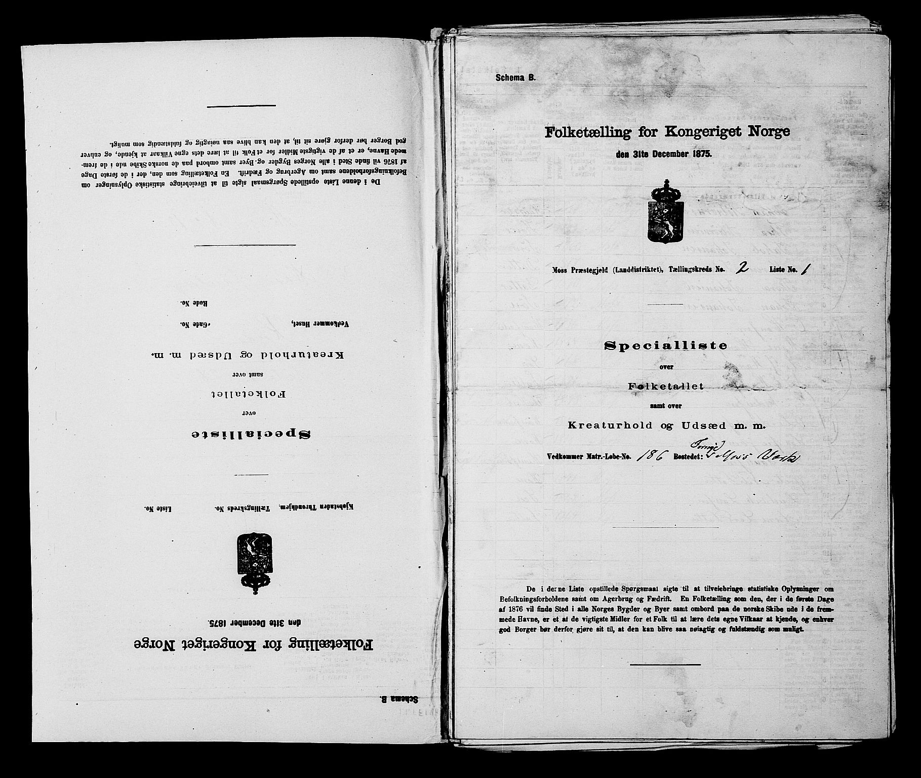 RA, Folketelling 1875 for 0194L Moss prestegjeld, Moss landsokn, 1875, s. 213