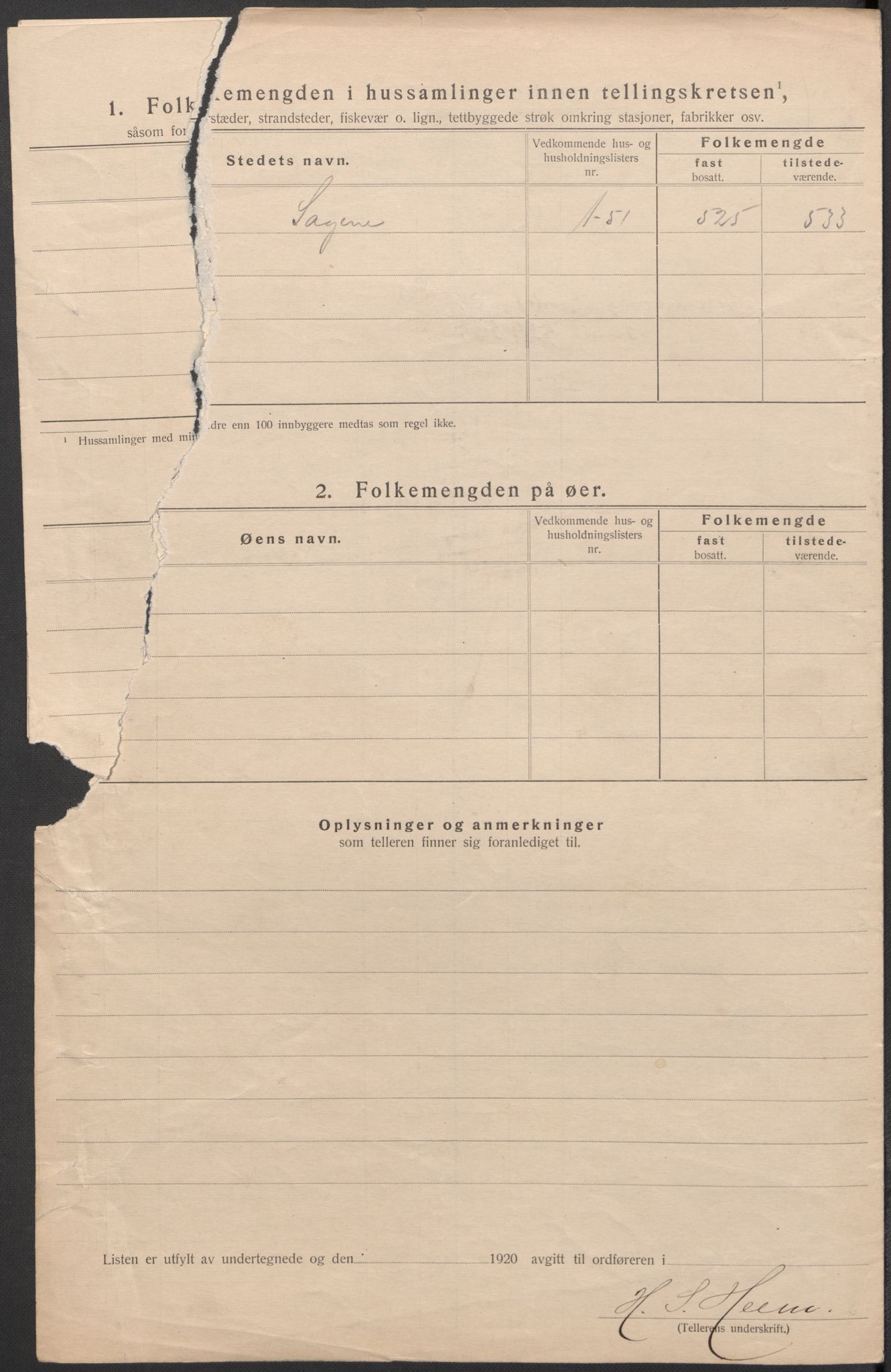 SAKO, Folketelling 1920 for 0628 Hurum herred, 1920, s. 26