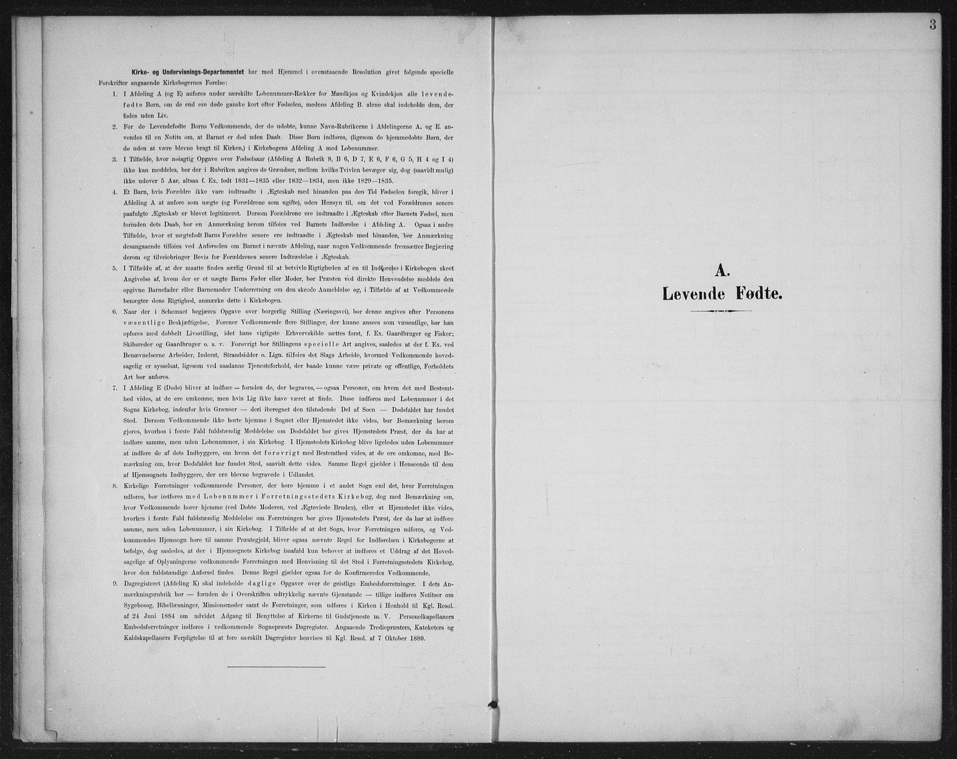 Tysvær sokneprestkontor, SAST/A -101864/H/Ha/Haa/L0009: Ministerialbok nr. A 9, 1898-1925, s. 3