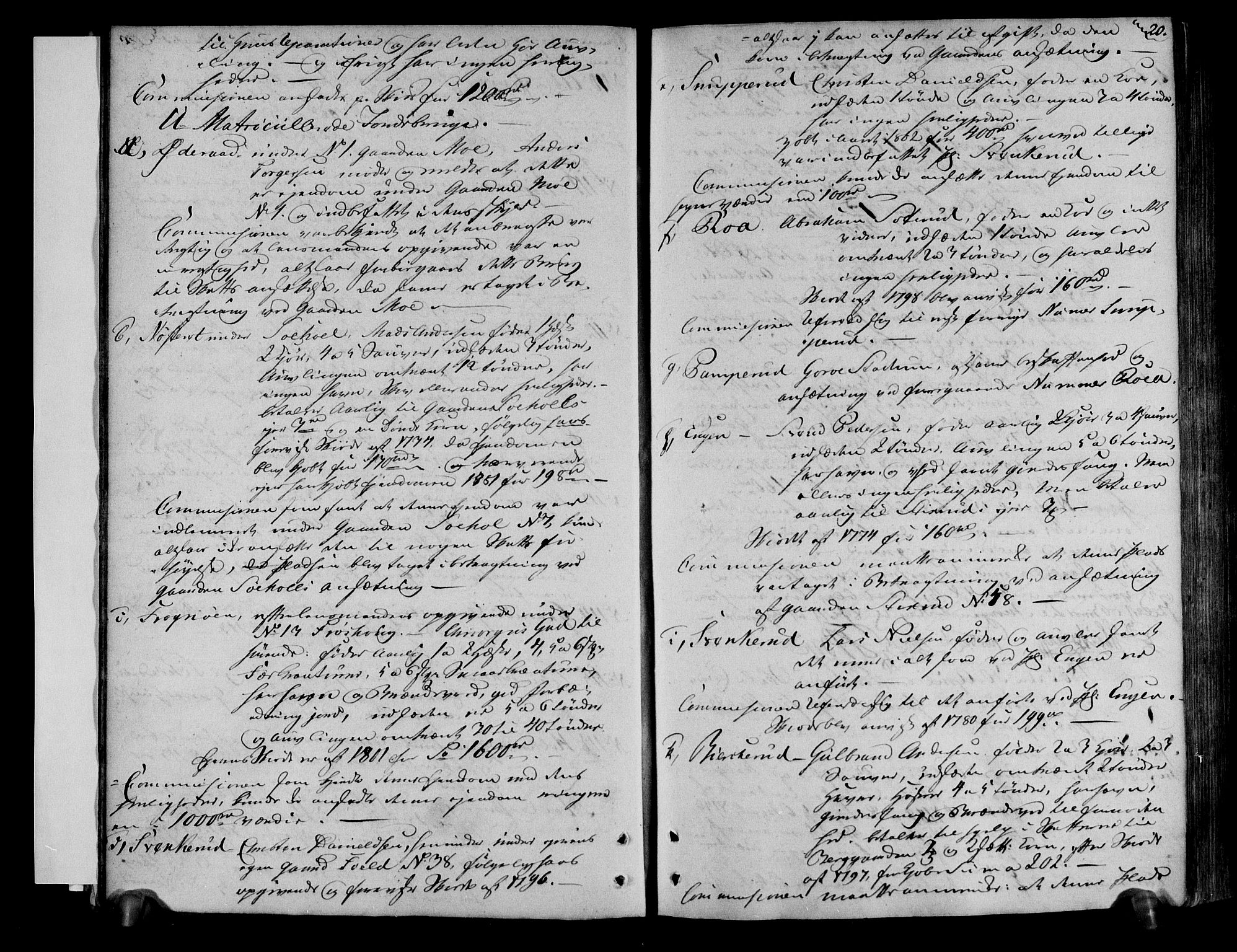 Rentekammeret inntil 1814, Realistisk ordnet avdeling, RA/EA-4070/N/Ne/Nea/L0044: Ringerike og Hallingdal fogderi. Deliberasjonsprotokoll, 1803, s. 21