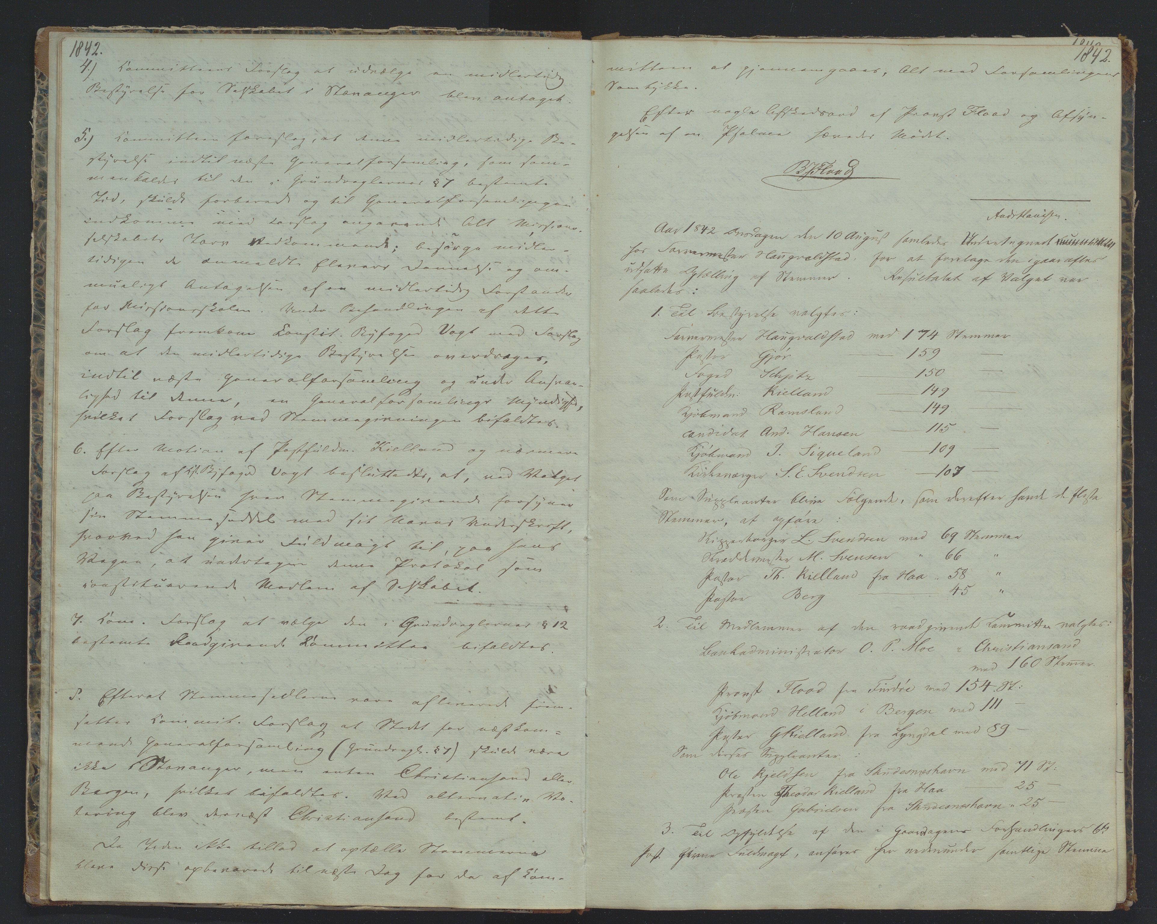 Det Norske Misjonsselskap - hovedadministrasjonen, VID/MA-A-1045/D/Da/Daa/L0028/0015: Beretninger, rapporter, cirkulære, protokoller / Protokoll - Referat fra Generalforsamlingene., 1842-1864