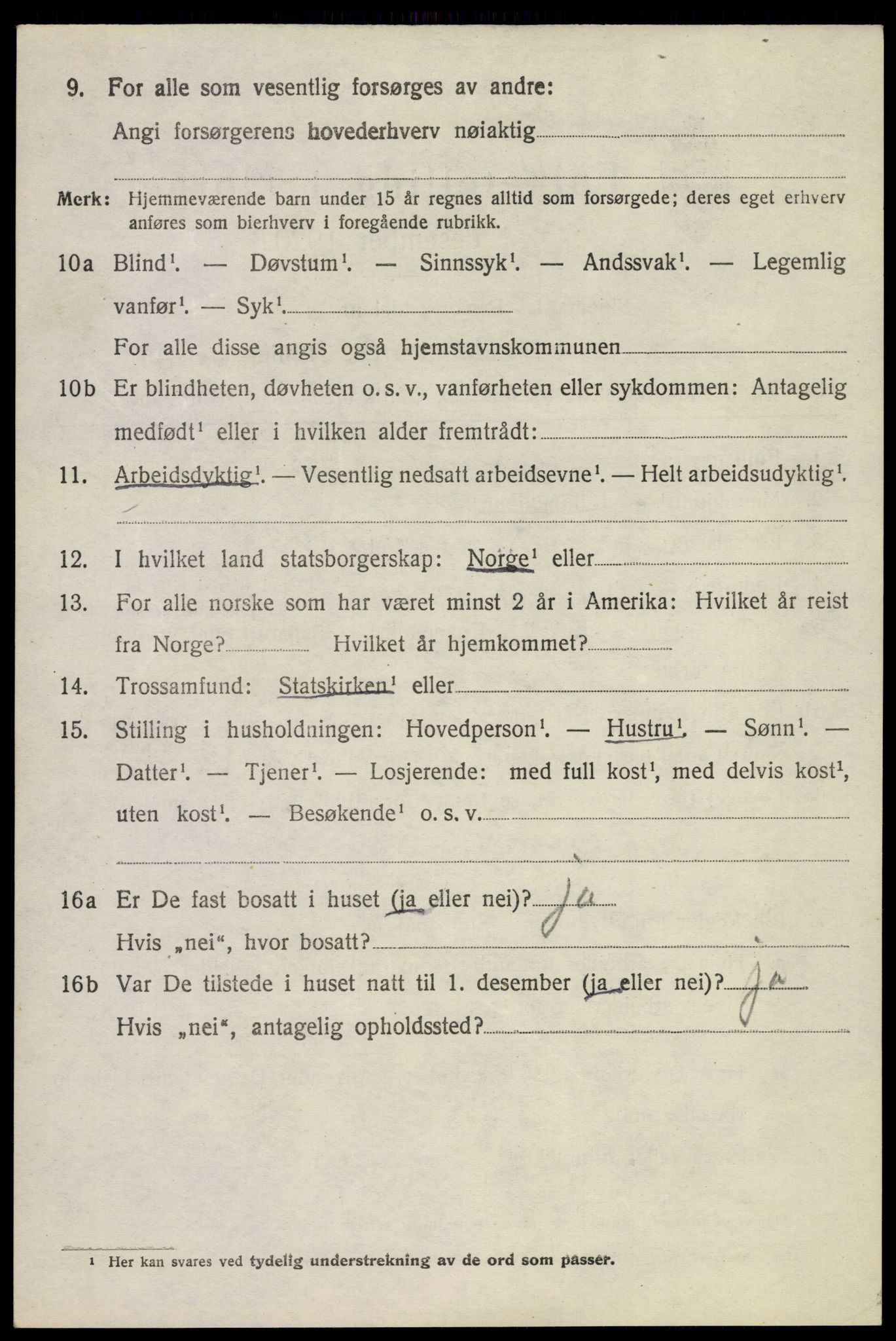 SAKO, Folketelling 1920 for 0821 Bø herred, 1920, s. 5757