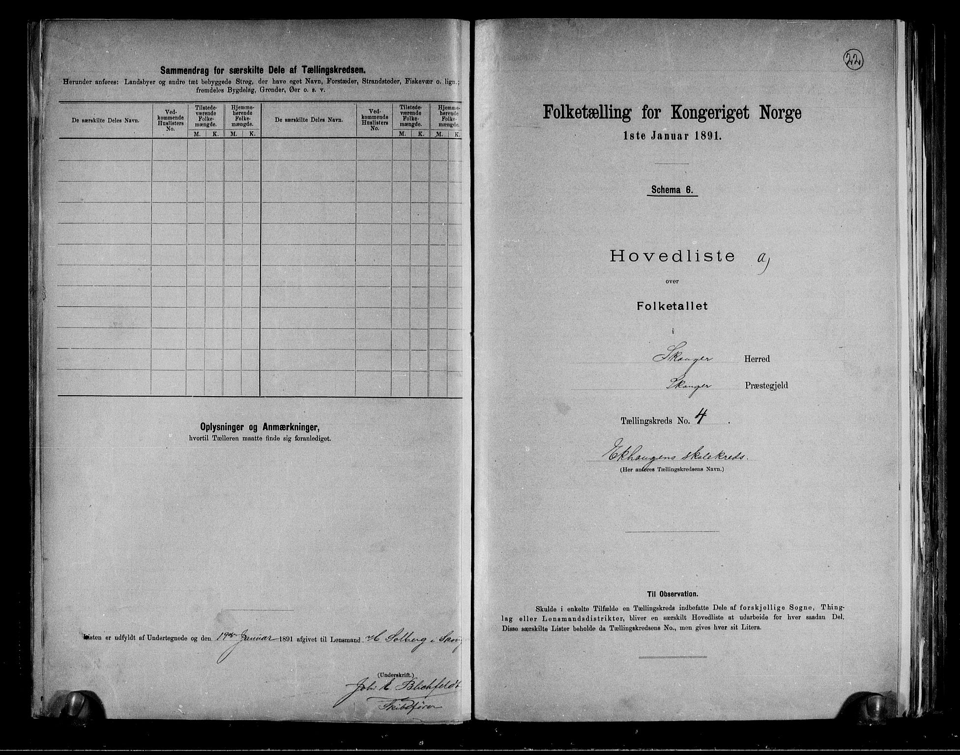 RA, Folketelling 1891 for 0712 Skoger herred, 1891, s. 10