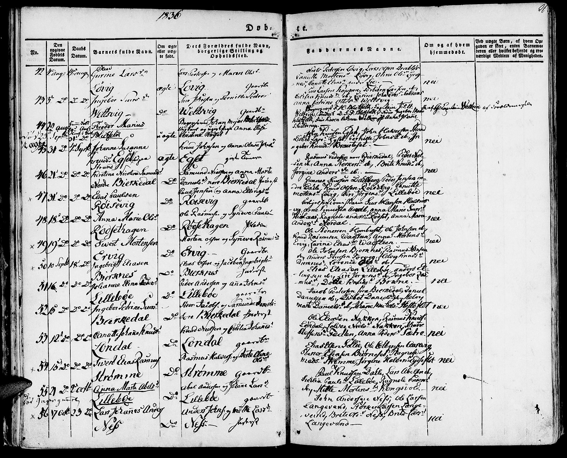 Ministerialprotokoller, klokkerbøker og fødselsregistre - Møre og Romsdal, SAT/A-1454/511/L0139: Ministerialbok nr. 511A06, 1831-1850, s. 26