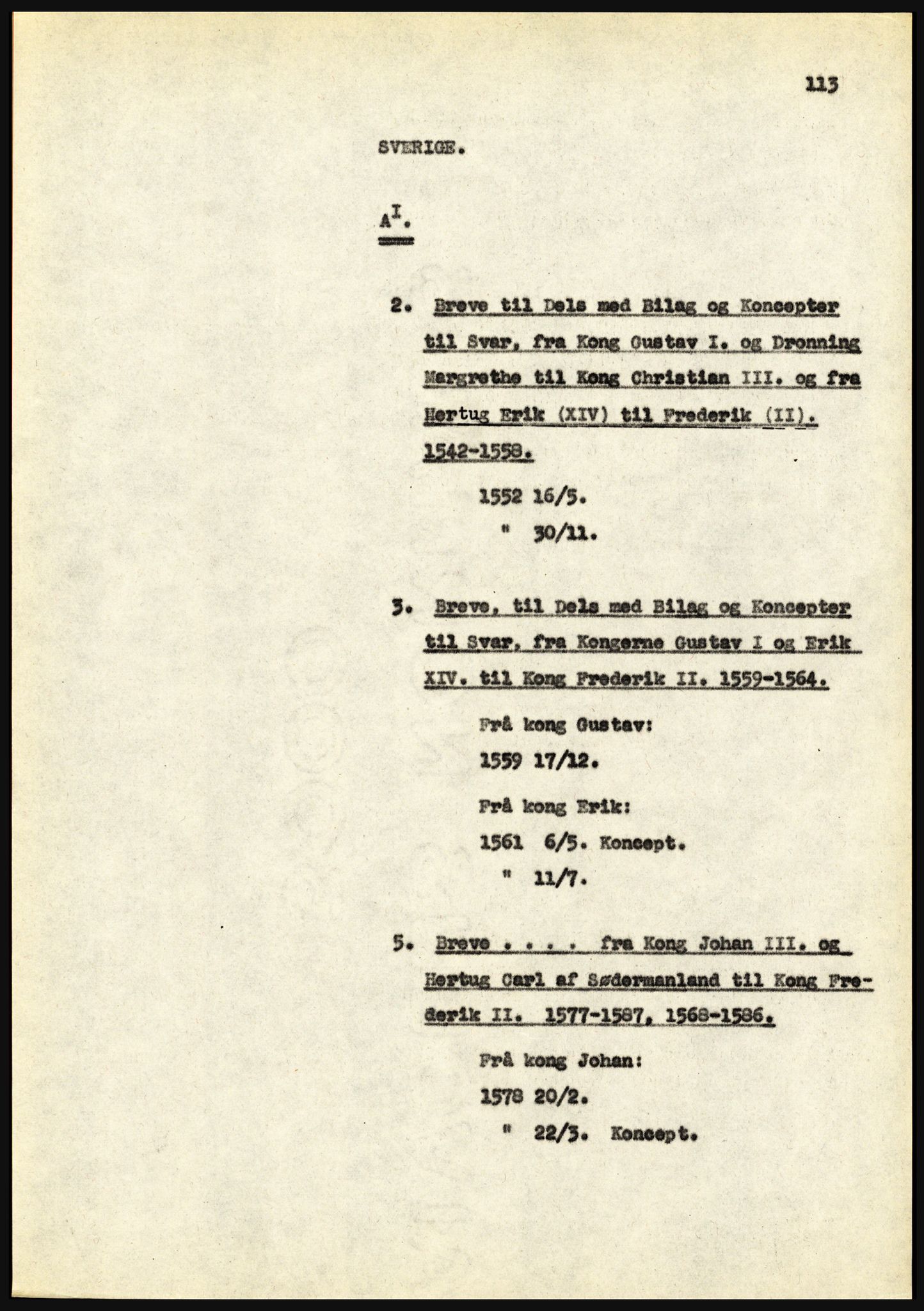 Riksarkivet, Seksjon for eldre arkiv og spesialsamlinger, AV/RA-EA-6797/H/Ha, 1953, s. 113