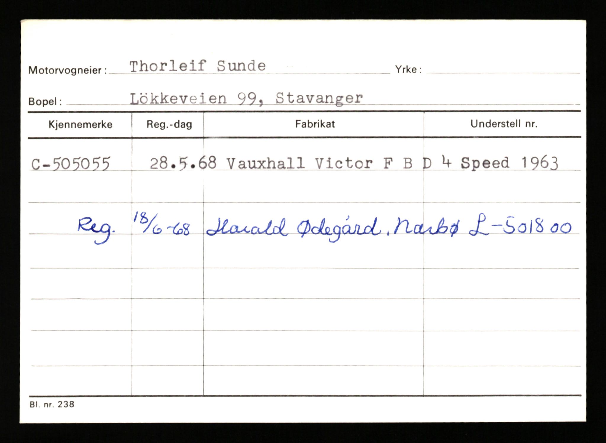 Stavanger trafikkstasjon, SAST/A-101942/0/G/L0012: Registreringsnummer: 363571 - 800000, 1930-1971, s. 483
