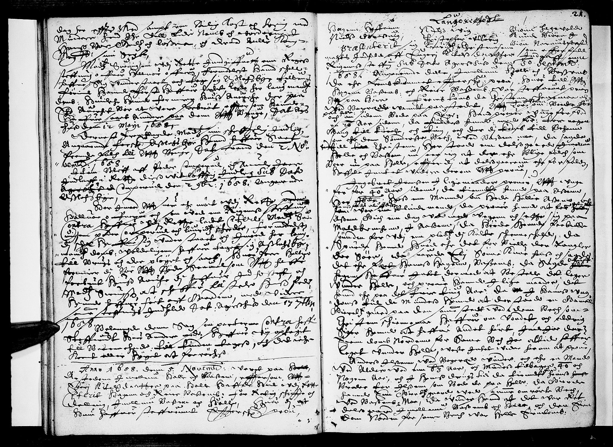 Eiker, Modum og Sigdal sorenskriveri, SAKO/A-123/F/Fa/Faa/L0027: Tingbok, 1658-1660, s. 21