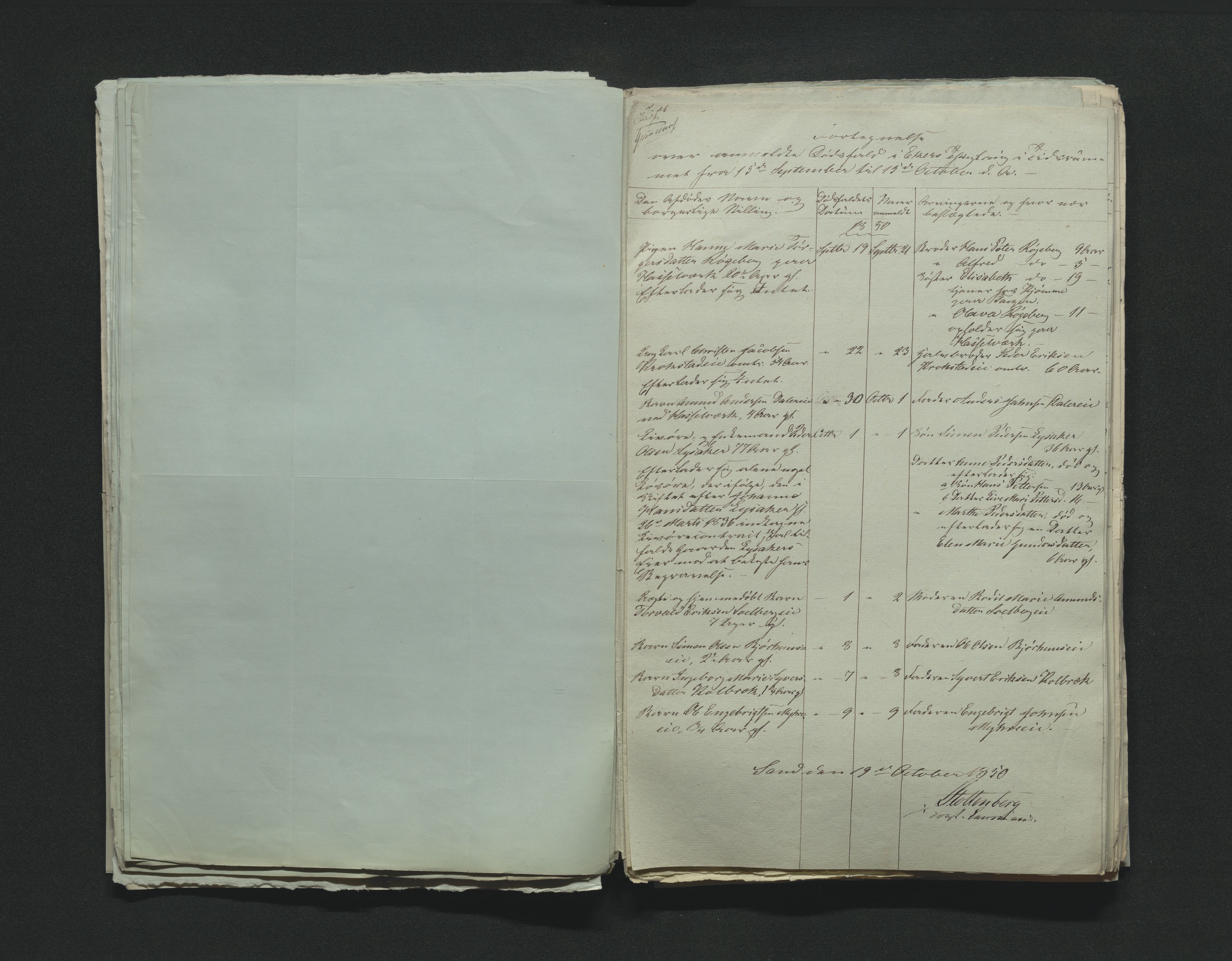 Eiker, Modum og Sigdal sorenskriveri, AV/SAKO-A-123/H/Ha/Hab/L0008: Dødsfallsmeldinger, 1850-1853