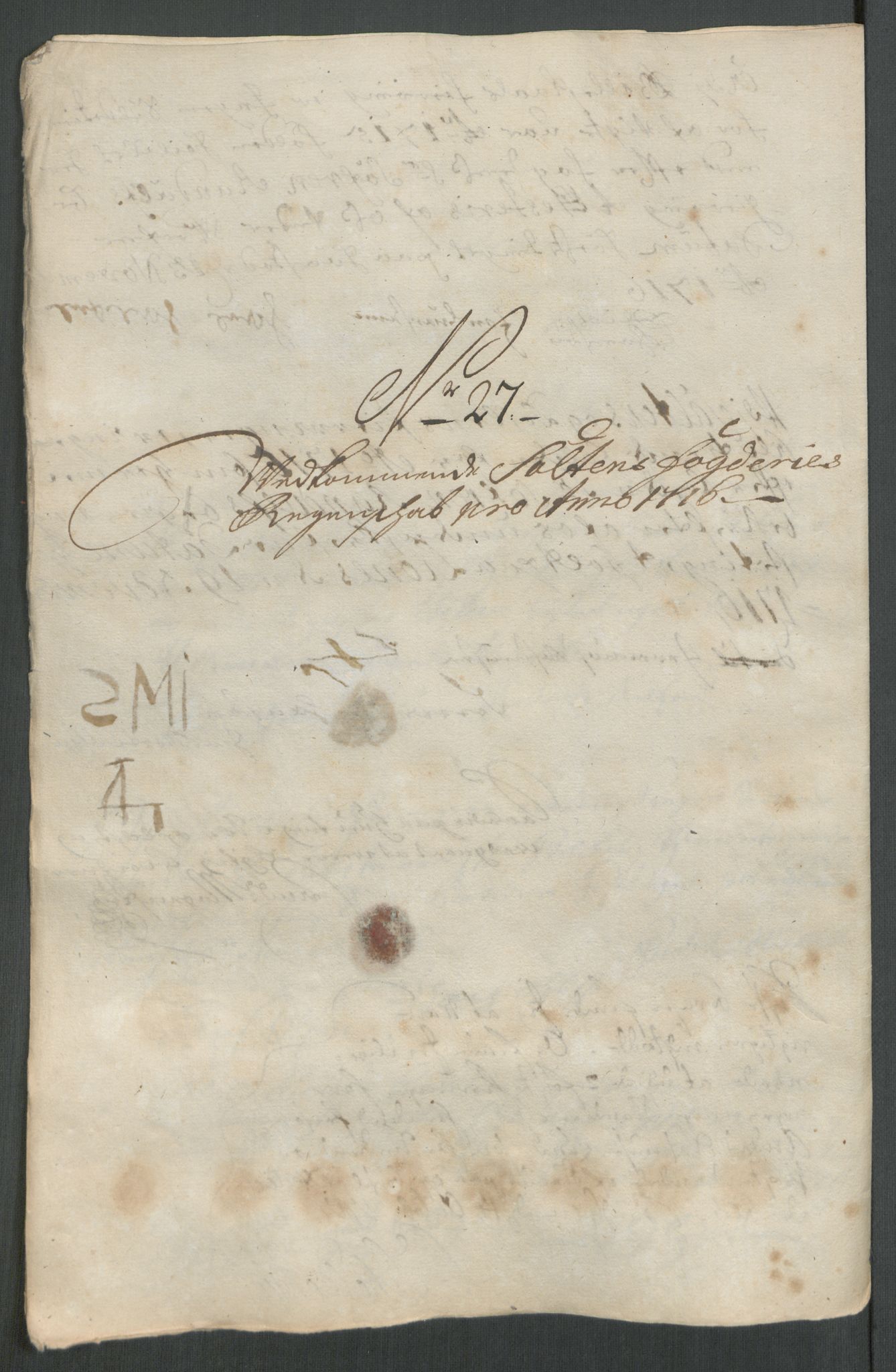 Rentekammeret inntil 1814, Reviderte regnskaper, Fogderegnskap, AV/RA-EA-4092/R66/L4586: Fogderegnskap Salten, 1716, s. 192