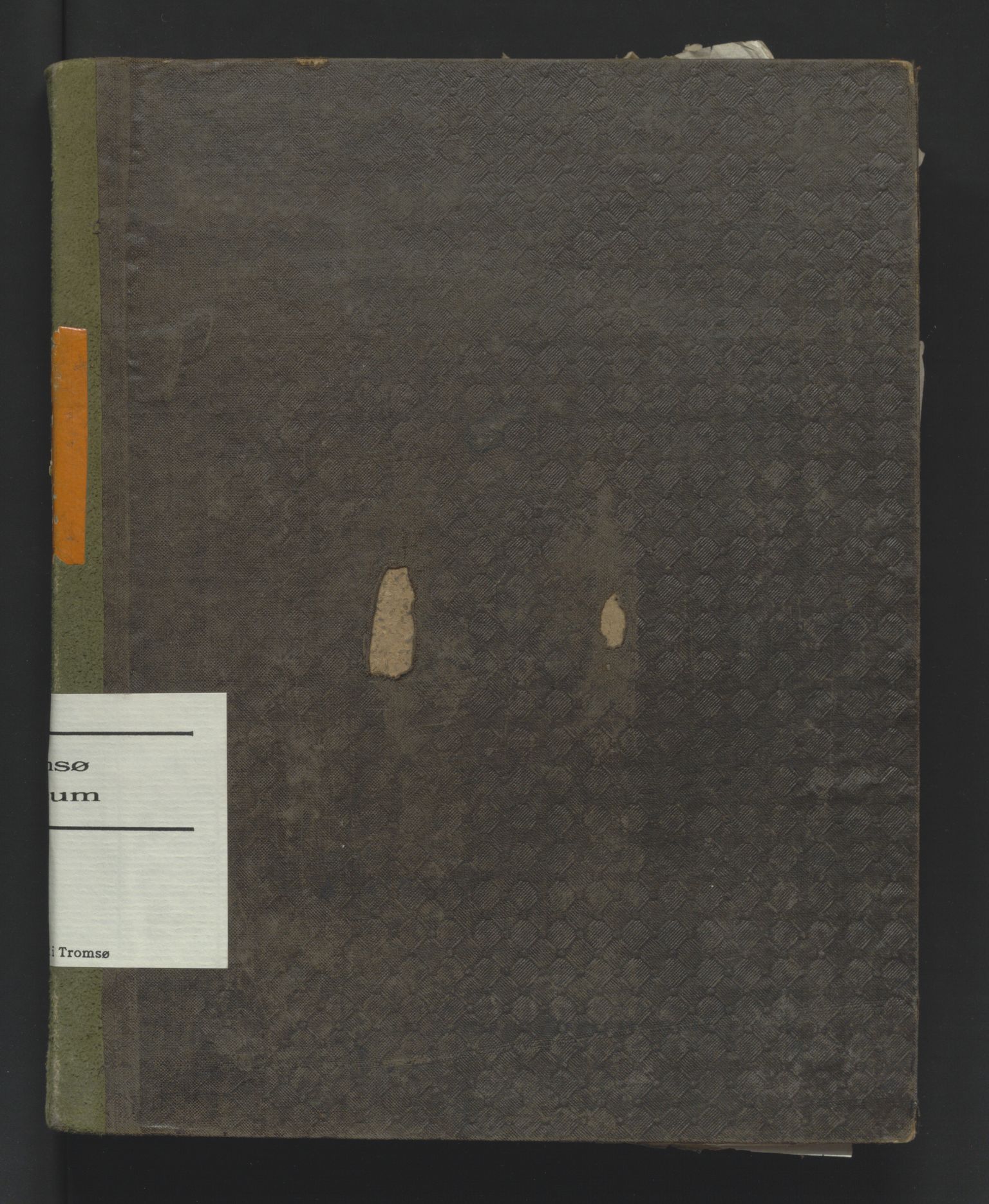 Tromsø Museum, AV/SATØ-S-0162/B/Bb/L0021: Kopibok, 1874-1876