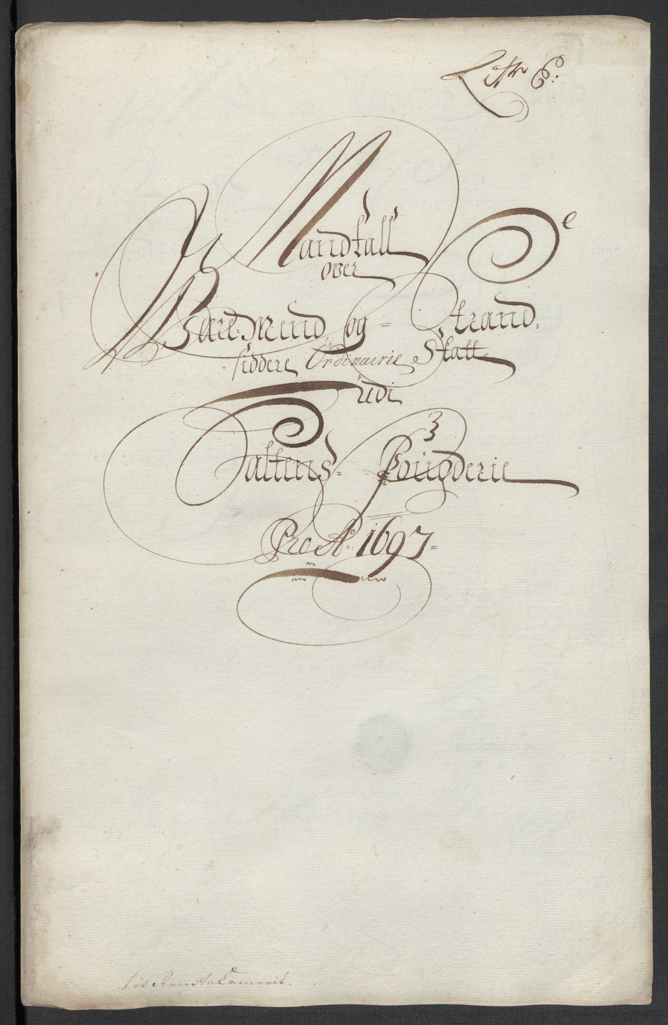 Rentekammeret inntil 1814, Reviderte regnskaper, Fogderegnskap, AV/RA-EA-4092/R66/L4579: Fogderegnskap Salten, 1697-1700, s. 62