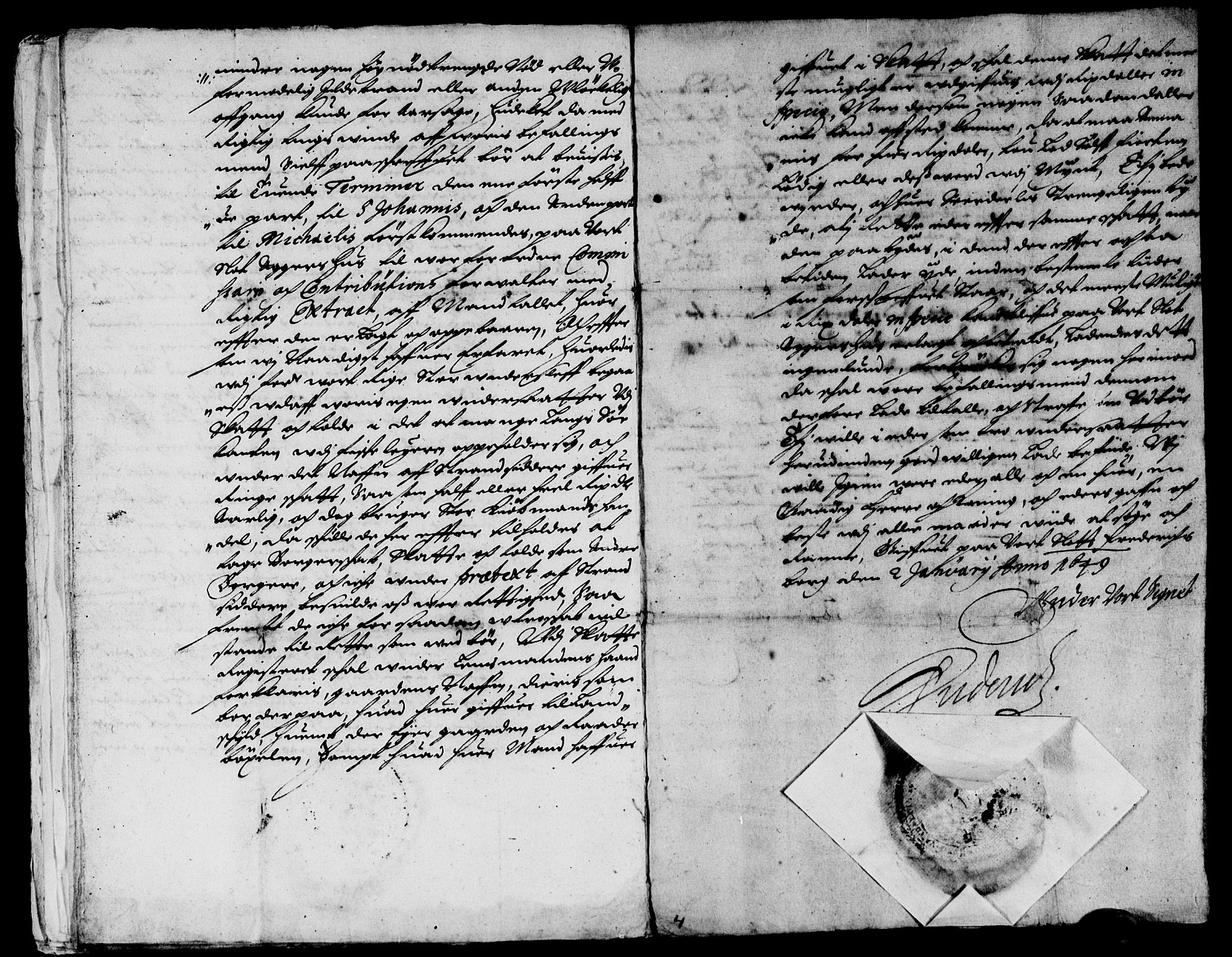 Rentekammeret inntil 1814, Reviderte regnskaper, Lensregnskaper, AV/RA-EA-5023/R/Rb/Rbo/L0029: Tønsberg len, 1649-1651