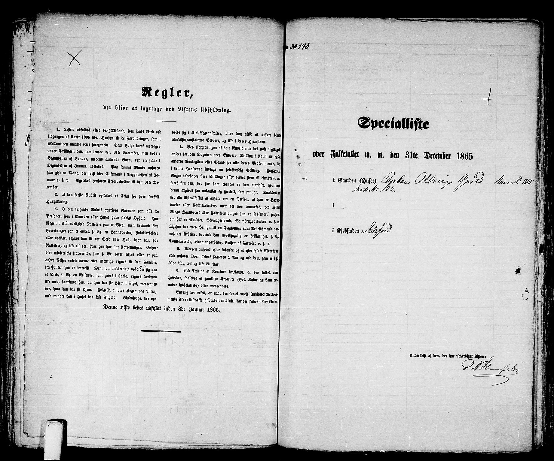 RA, Folketelling 1865 for 1501P Ålesund prestegjeld, 1865, s. 295