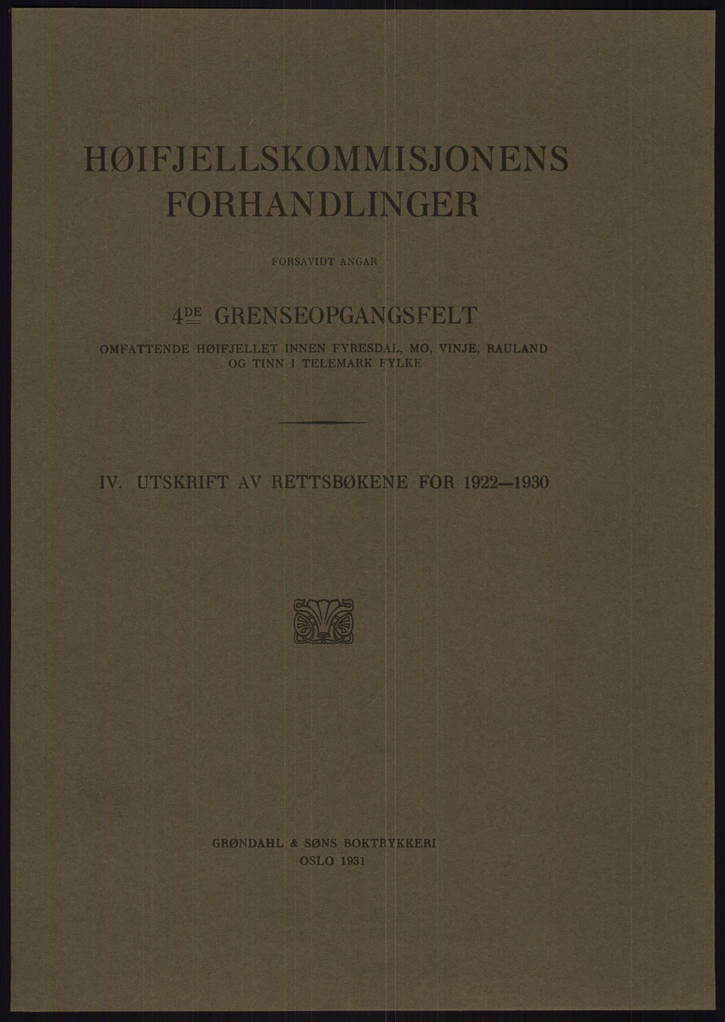 Høyfjellskommisjonen, RA/S-1546/X/Xa/L0001: Nr. 1-33, 1909-1953, s. 1698