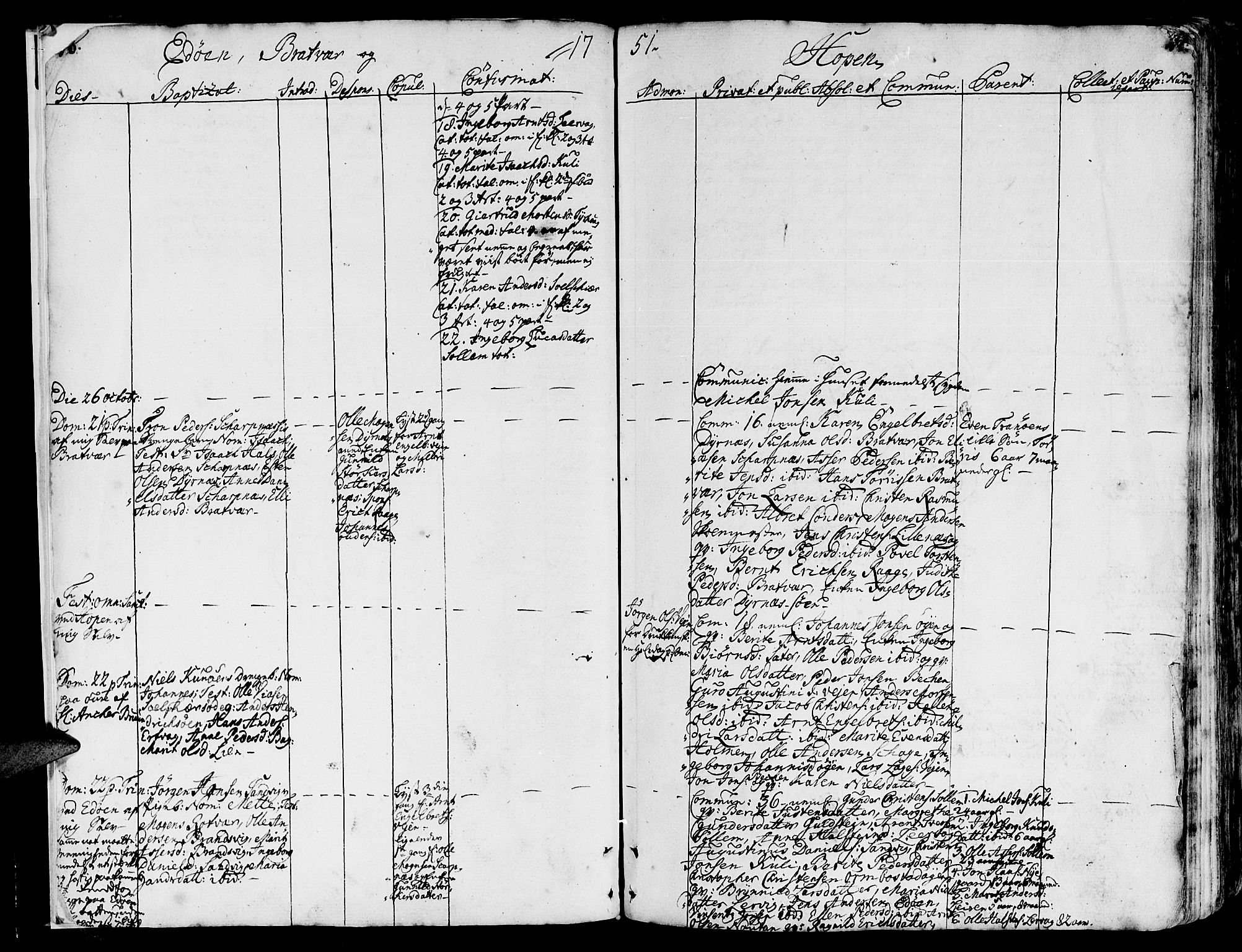 Ministerialprotokoller, klokkerbøker og fødselsregistre - Møre og Romsdal, AV/SAT-A-1454/581/L0931: Ministerialbok nr. 581A01, 1751-1765, s. 26-27