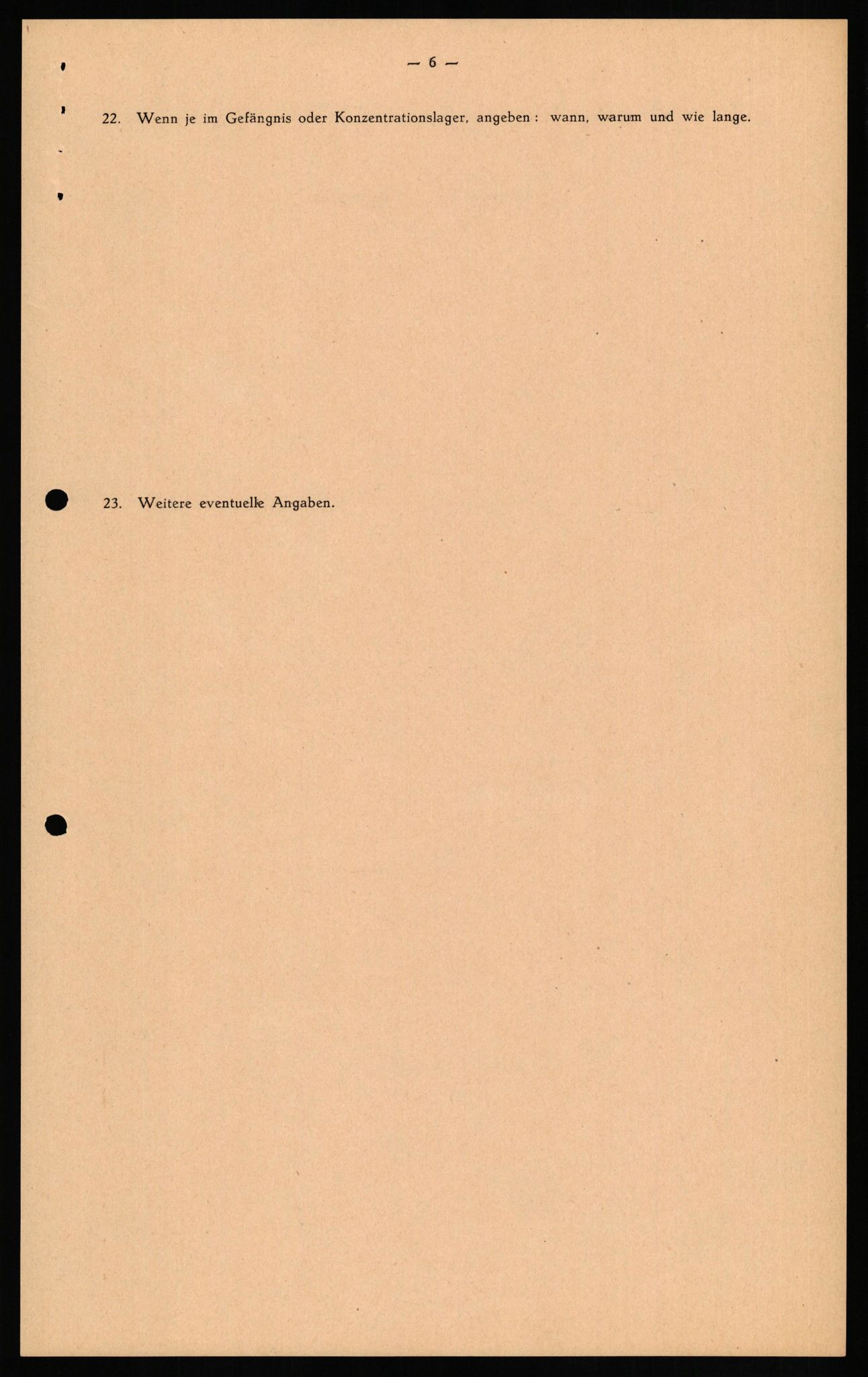 Forsvaret, Forsvarets overkommando II, RA/RAFA-3915/D/Db/L0023: CI Questionaires. Tyske okkupasjonsstyrker i Norge. Tyskere., 1945-1946, s. 345