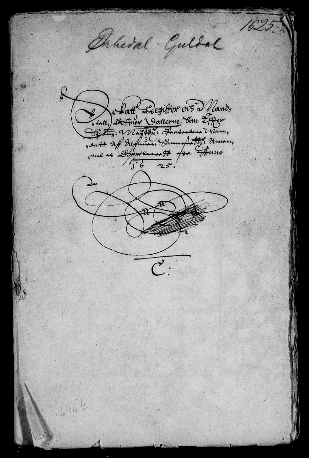 Rentekammeret inntil 1814, Reviderte regnskaper, Lensregnskaper, AV/RA-EA-5023/R/Rb/Rbw/L0030: Trondheim len, 1625-1627