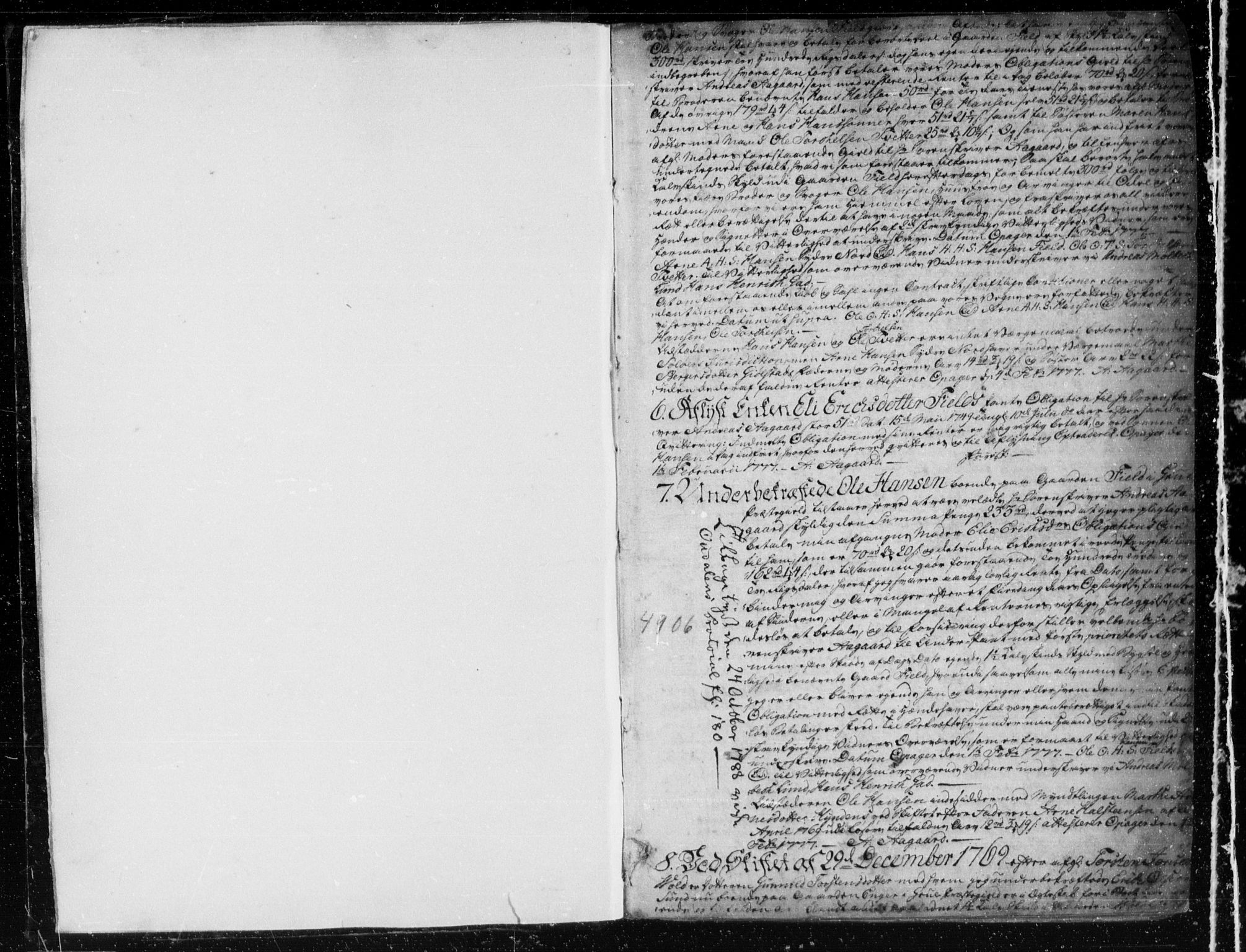 Solør og Odalen sorenskriveri, SAH/TING-026/H/Hb/L0006: Pantebok nr. 6, 1777-1788, s. 1