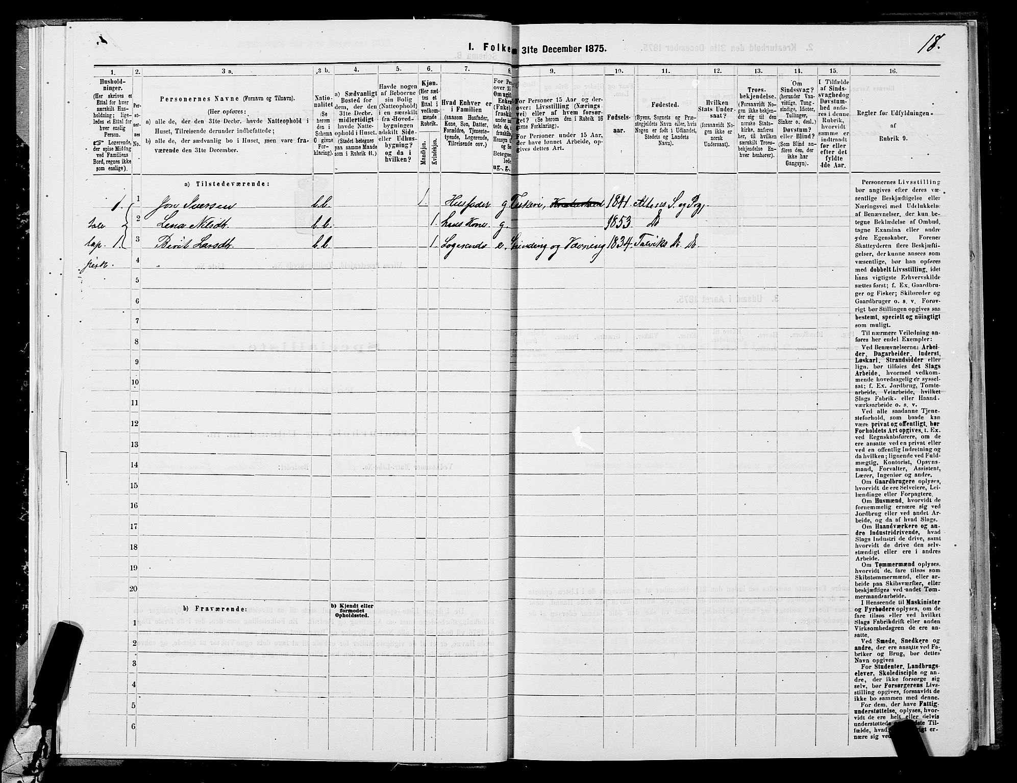 SATØ, Folketelling 1875 for 2012P Alta prestegjeld, 1875, s. 1018