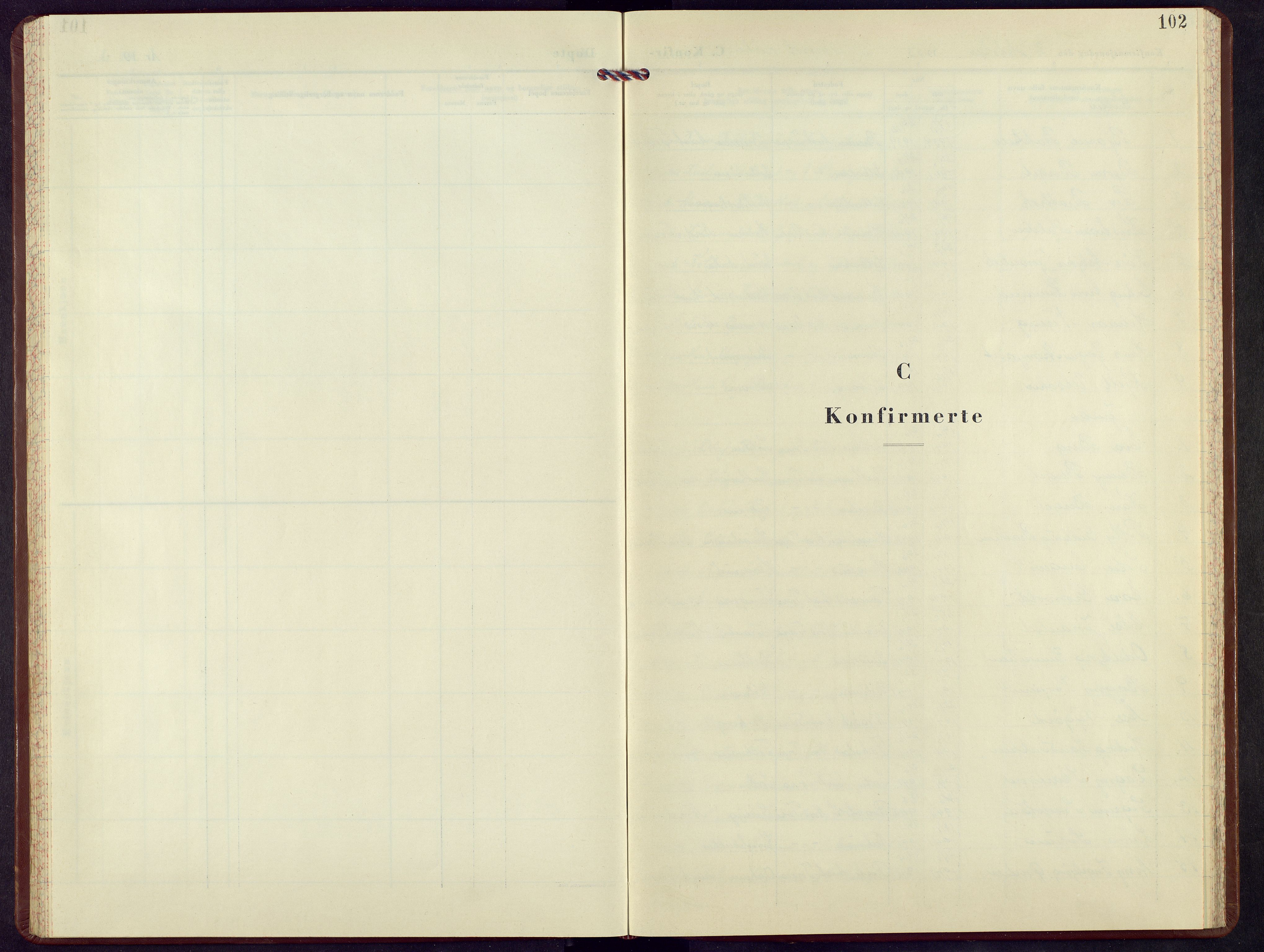 Nordre Land prestekontor, SAH/PREST-124/H/Ha/Hab/L0011: Klokkerbok nr. 11, 1955-1972, s. 102