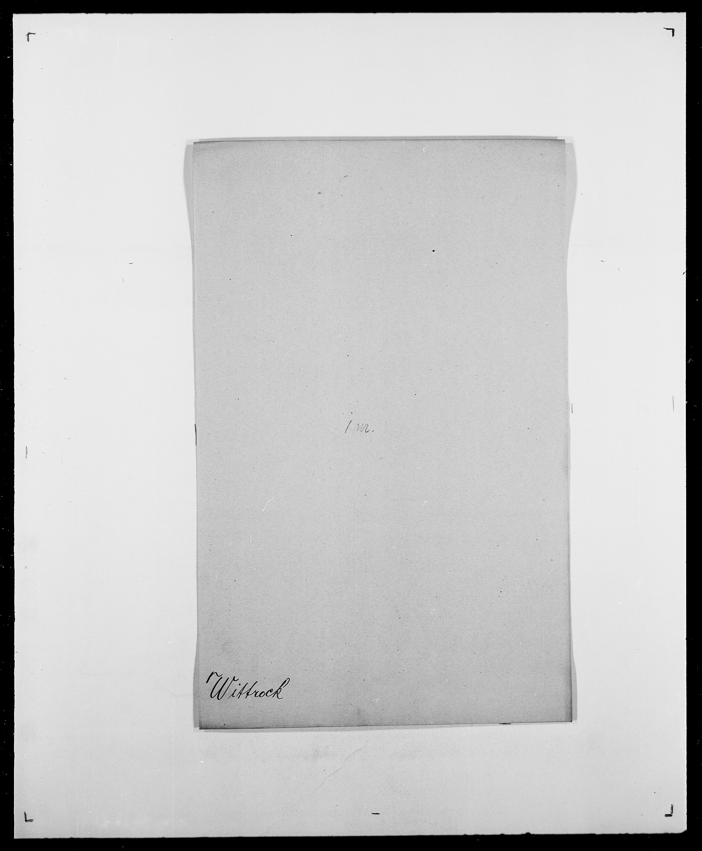 Delgobe, Charles Antoine - samling, AV/SAO-PAO-0038/D/Da/L0042: Vilain - Wulf, Wulff, se også Wolf, s. 497