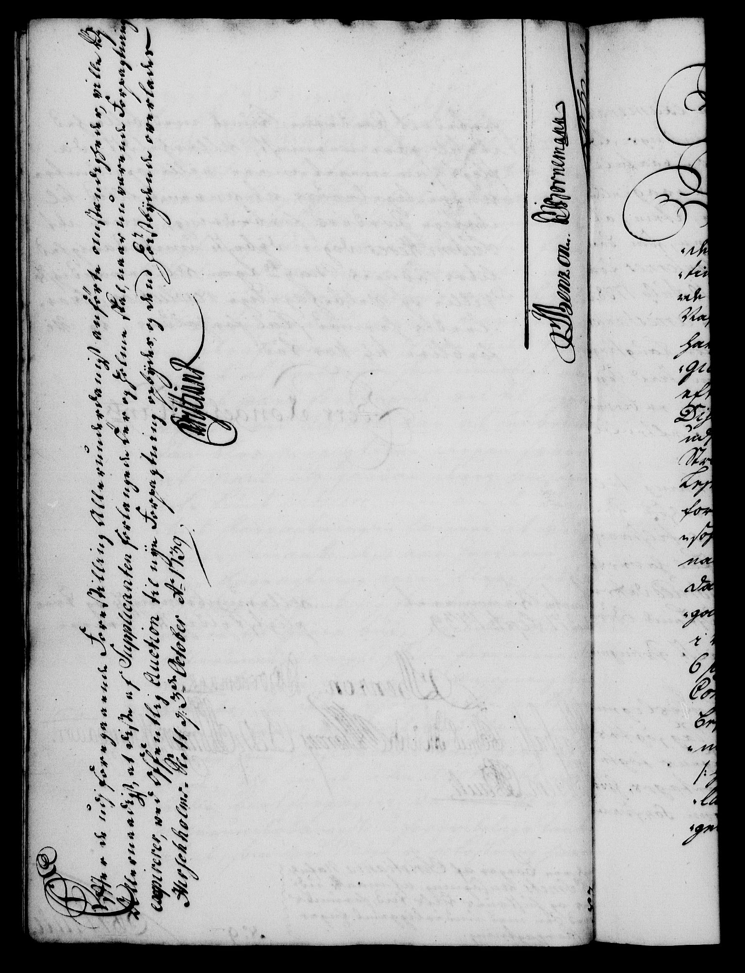 Rentekammeret, Kammerkanselliet, AV/RA-EA-3111/G/Gf/Gfa/L0022: Norsk relasjons- og resolusjonsprotokoll (merket RK 52.22), 1739, s. 723