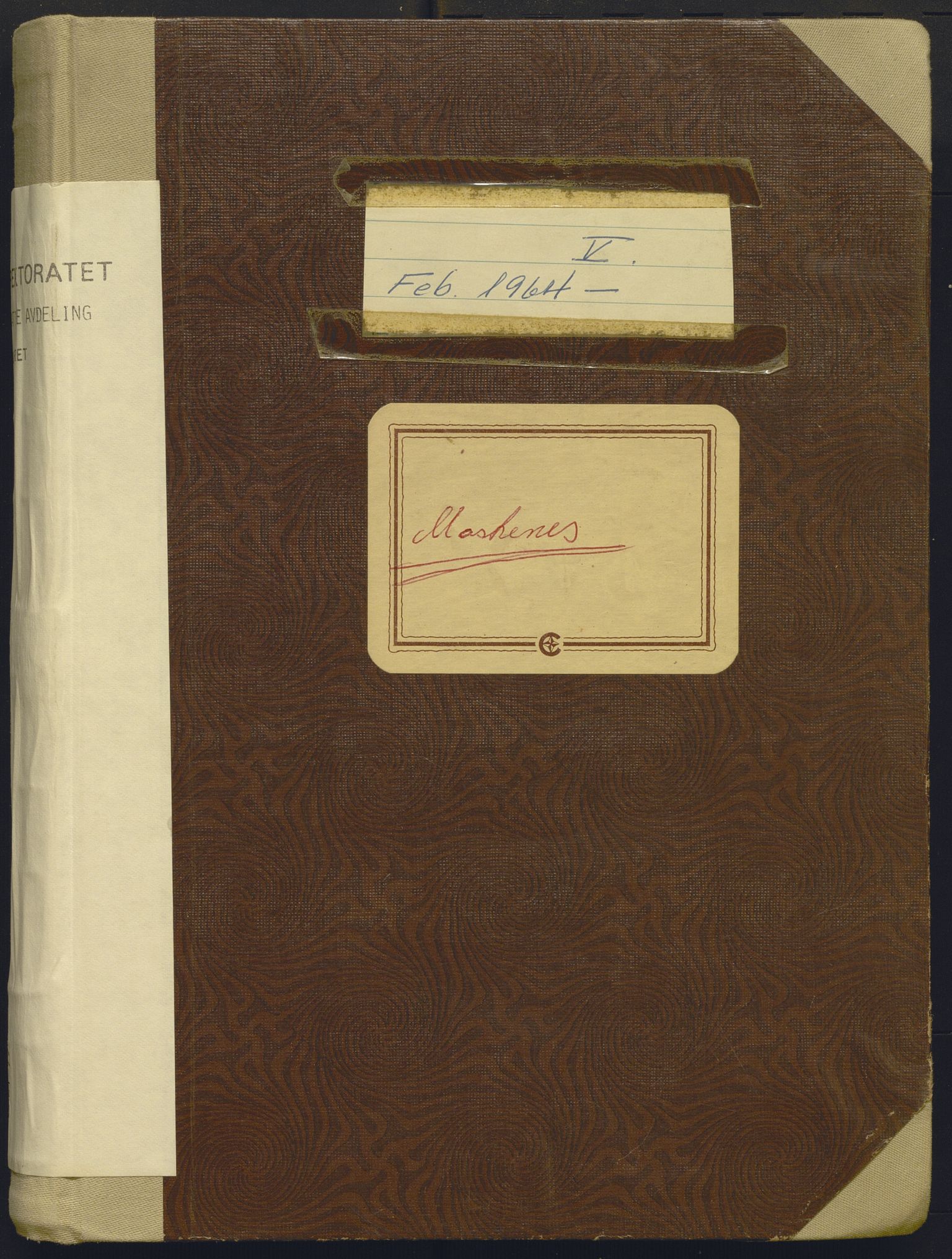 Fiskeridirektoratet - 1 Adm. ledelse - 13 Båtkontoret, AV/SAB-A-2003/I/Ia/Iac/L0126: 135.0340/3 Merkeprotokoll - Moskenes, 1963-1969