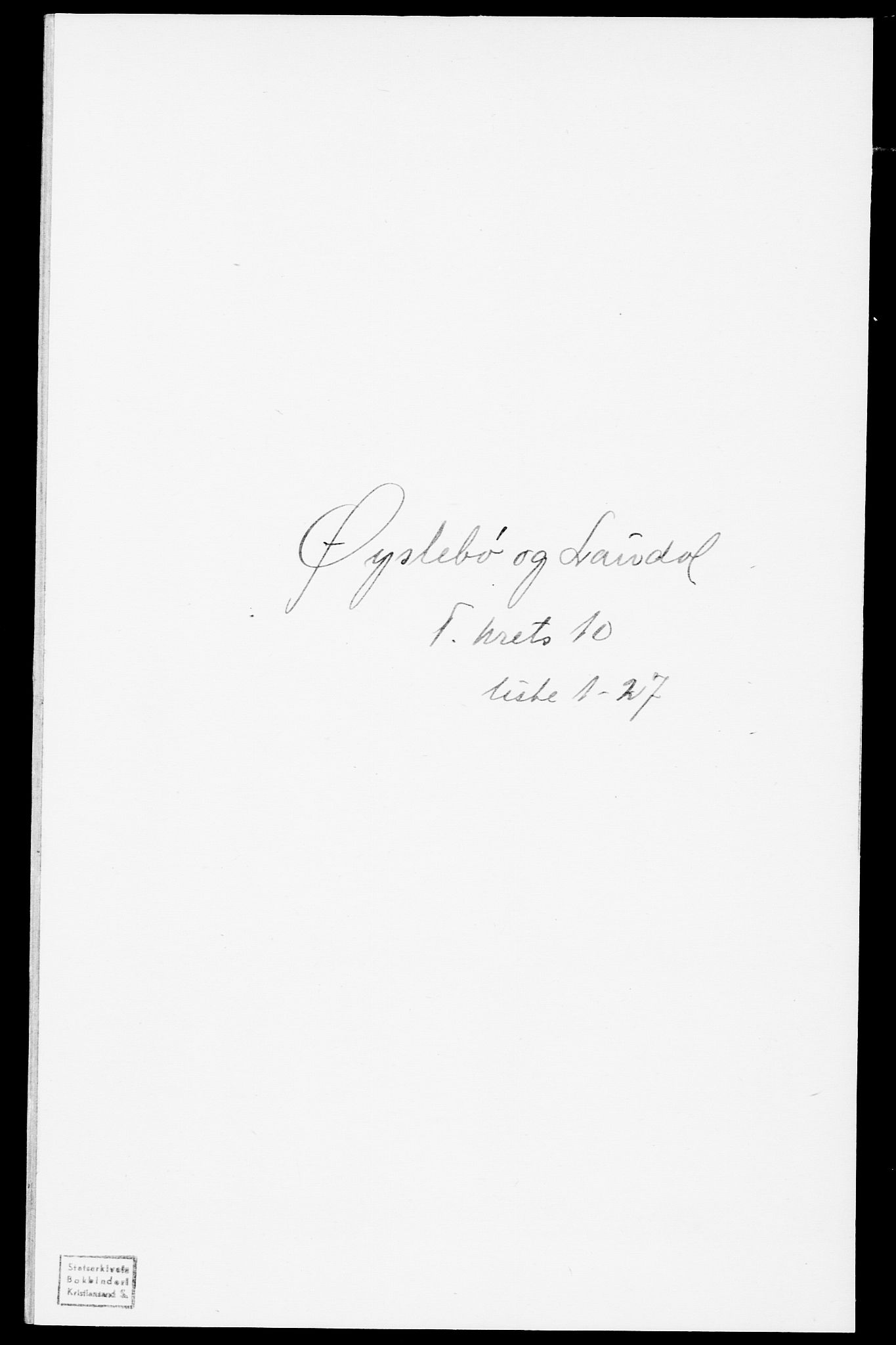SAK, Folketelling 1875 for 1020P Holum prestegjeld, 1875, s. 1055