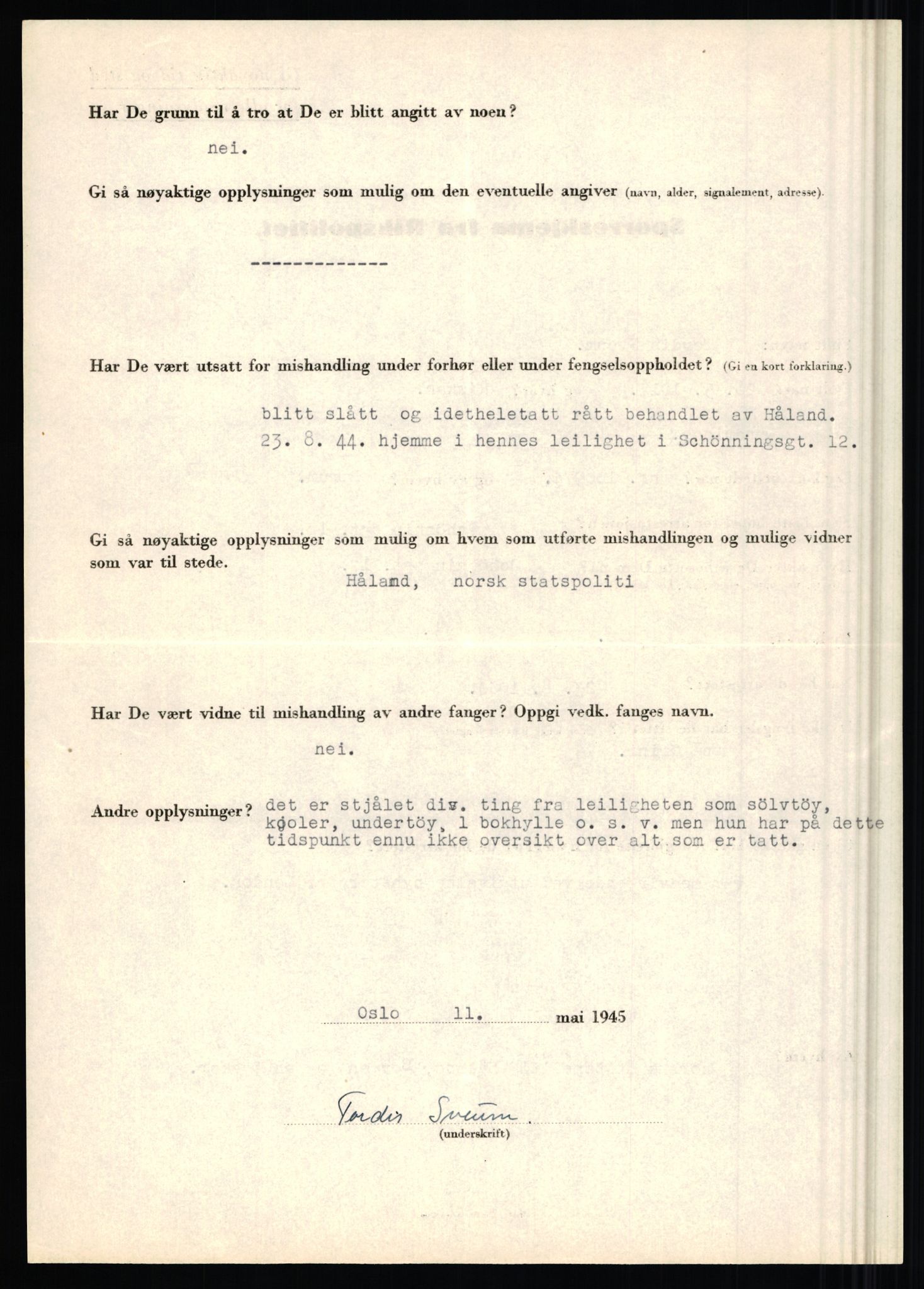 Rikspolitisjefen, AV/RA-S-1560/L/L0016: Sti, Lauritz - Tettum, Karl August, 1940-1945, s. 562