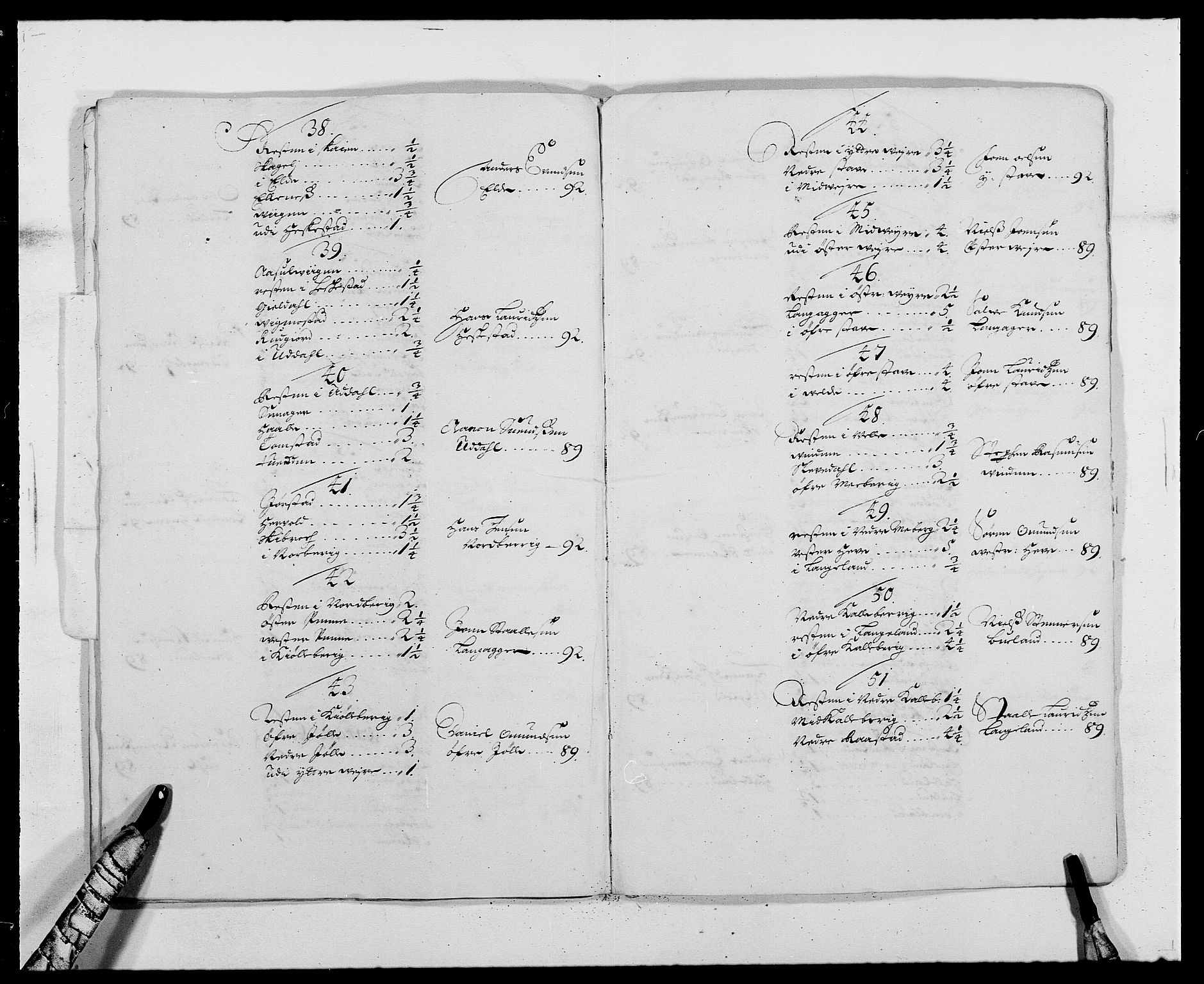 Rentekammeret inntil 1814, Reviderte regnskaper, Fogderegnskap, AV/RA-EA-4092/R41/L2536: Fogderegnskap Lista, 1690-1693, s. 407