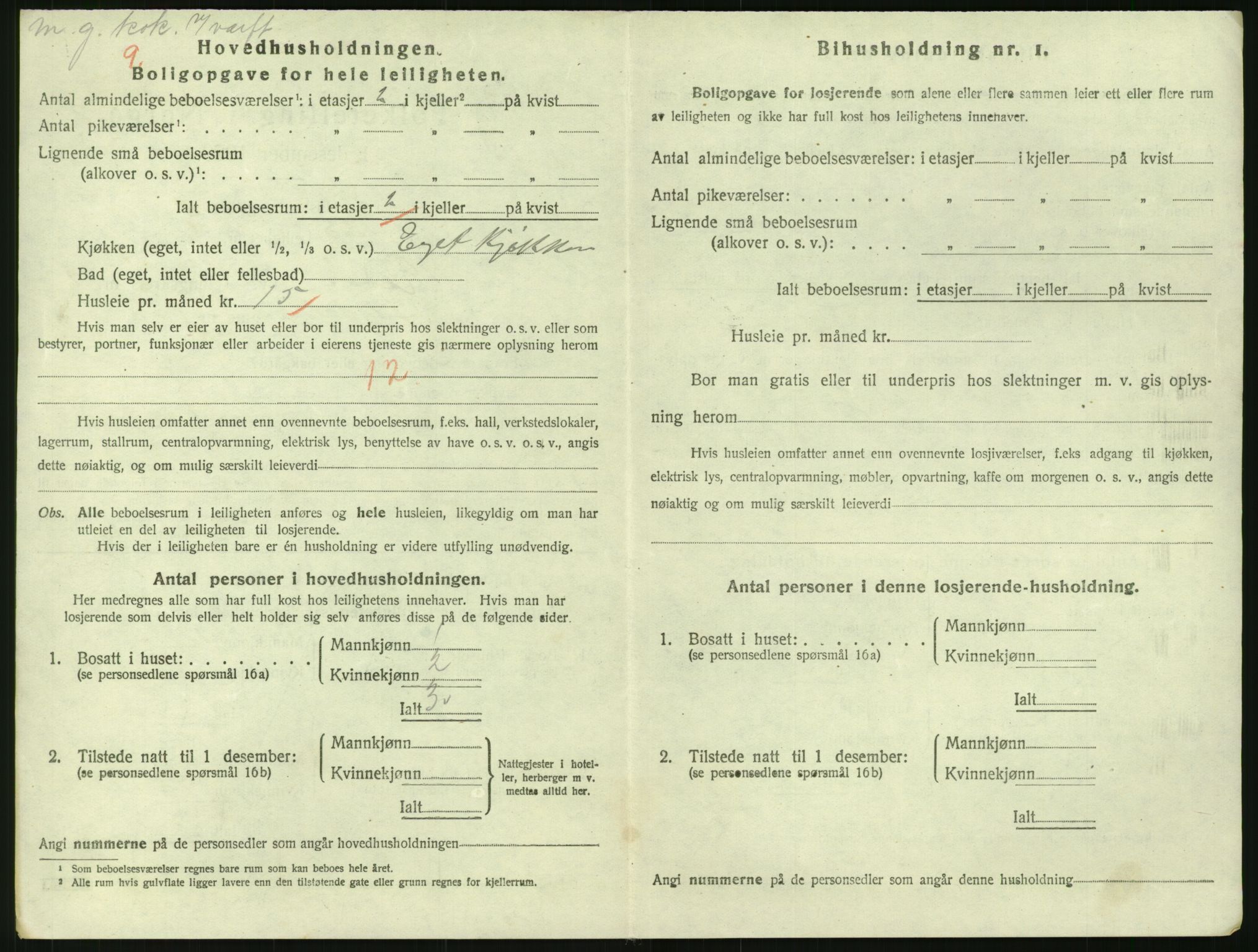 SAK, Folketelling 1920 for 0901 Risør kjøpstad, 1920, s. 2326