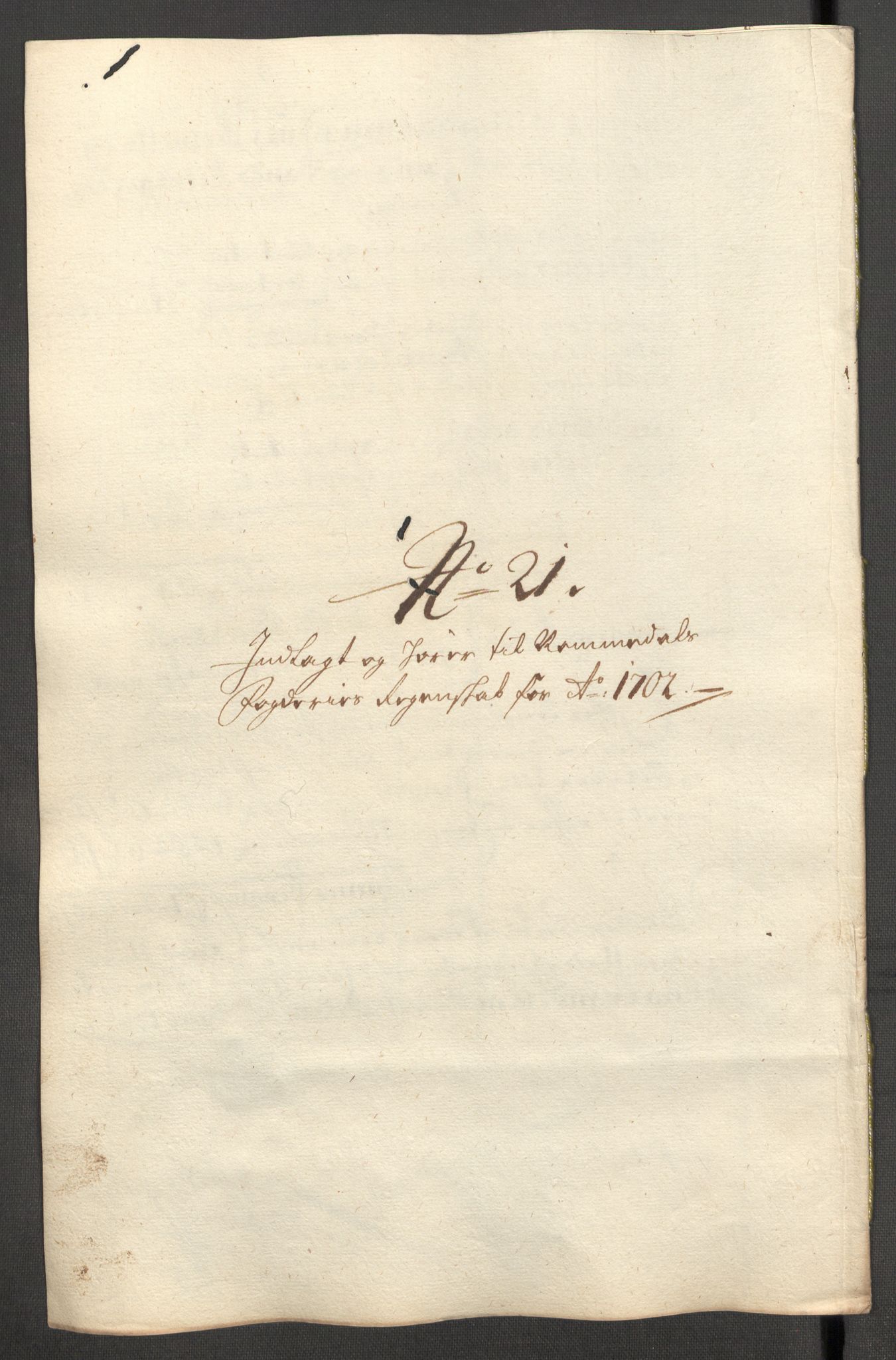 Rentekammeret inntil 1814, Reviderte regnskaper, Fogderegnskap, RA/EA-4092/R64/L4427: Fogderegnskap Namdal, 1701-1702, s. 354
