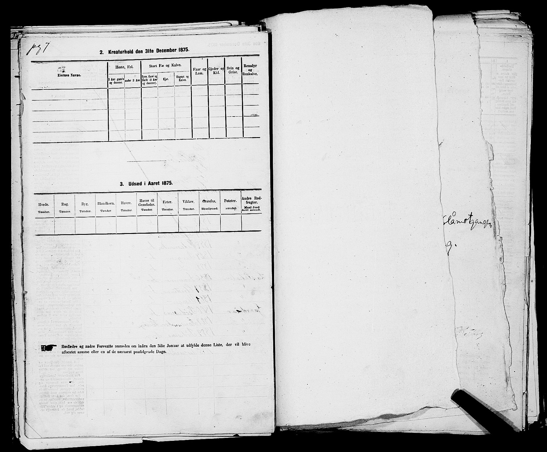 RA, Folketelling 1875 for 0301 Kristiania kjøpstad, 1875, s. 1785