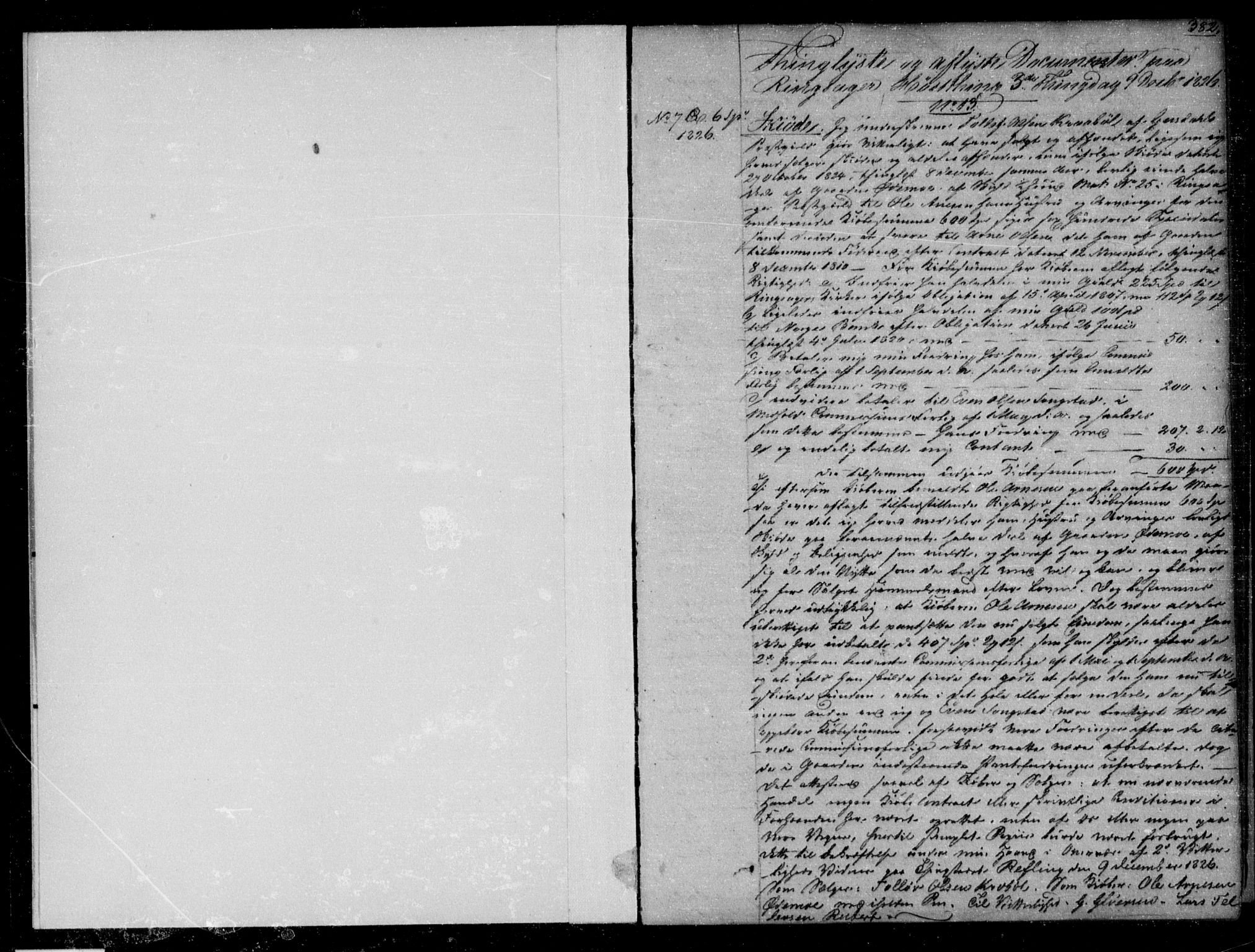 Nord-Hedmark sorenskriveri, SAH/TING-012/H/Hb/Hba/L0004B: Pantebok nr. 4b, 1826-1831, s. 382
