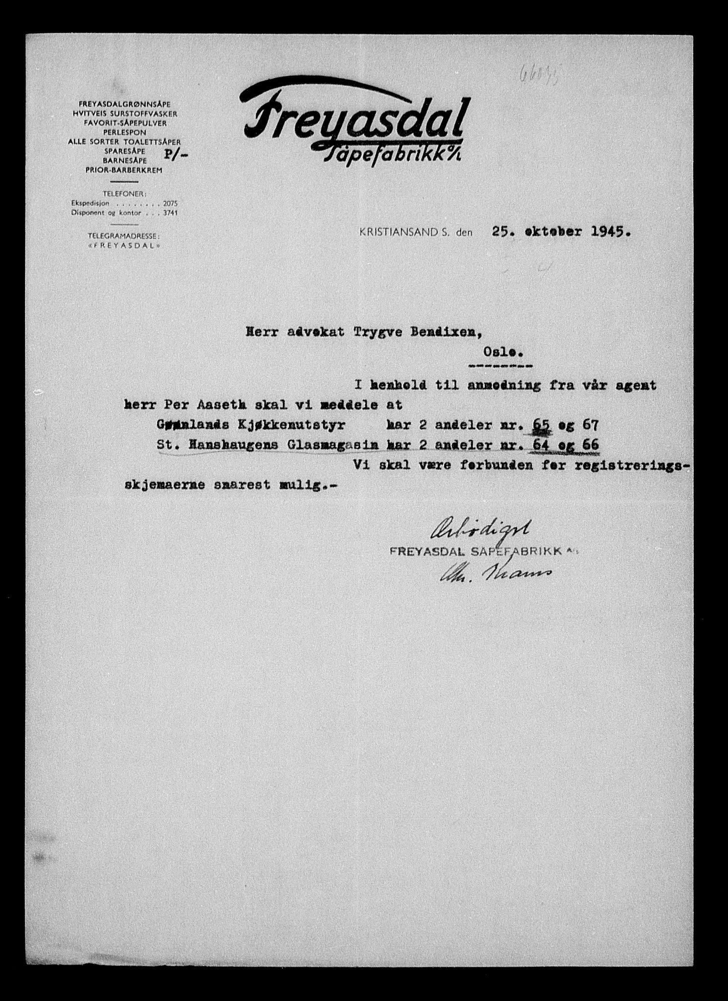 Justisdepartementet, Tilbakeføringskontoret for inndratte formuer, AV/RA-S-1564/H/Hc/Hcc/L0964: --, 1945-1947, s. 247